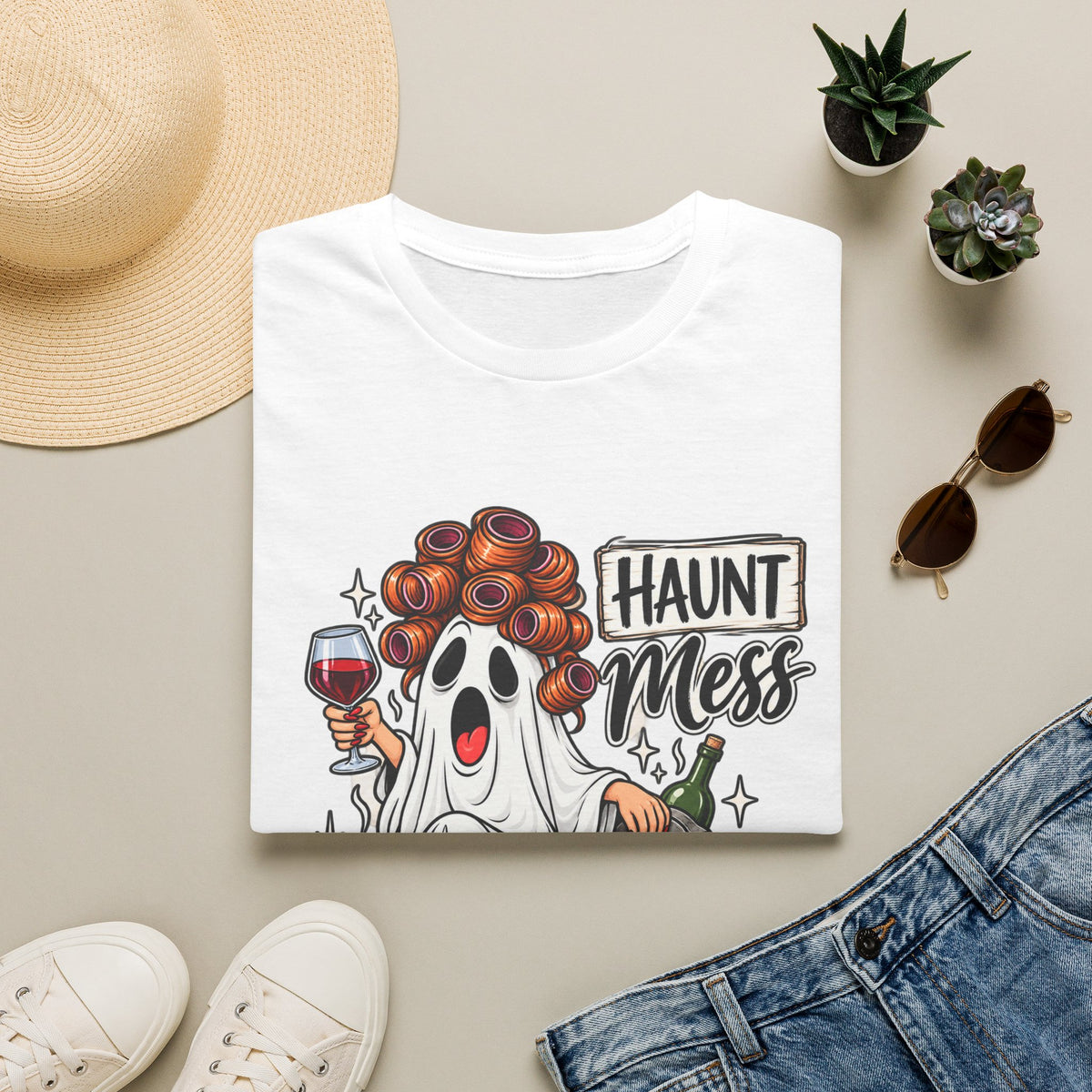 Haunt Mess Tee - Gildan