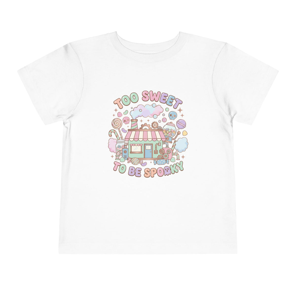 Too Sweet To Be Spooky Toddler Tee