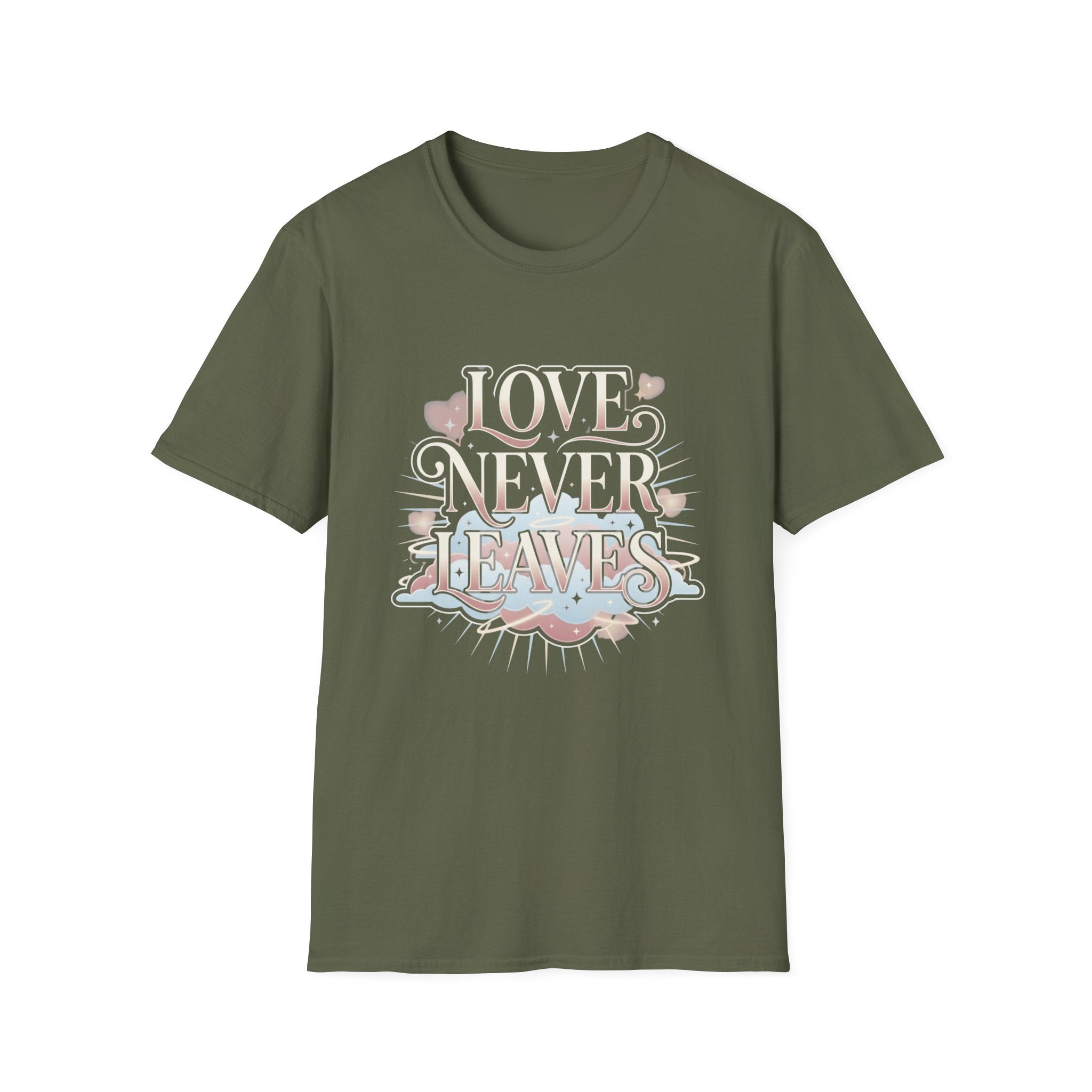 Love Never Leaves Tee - Gildan