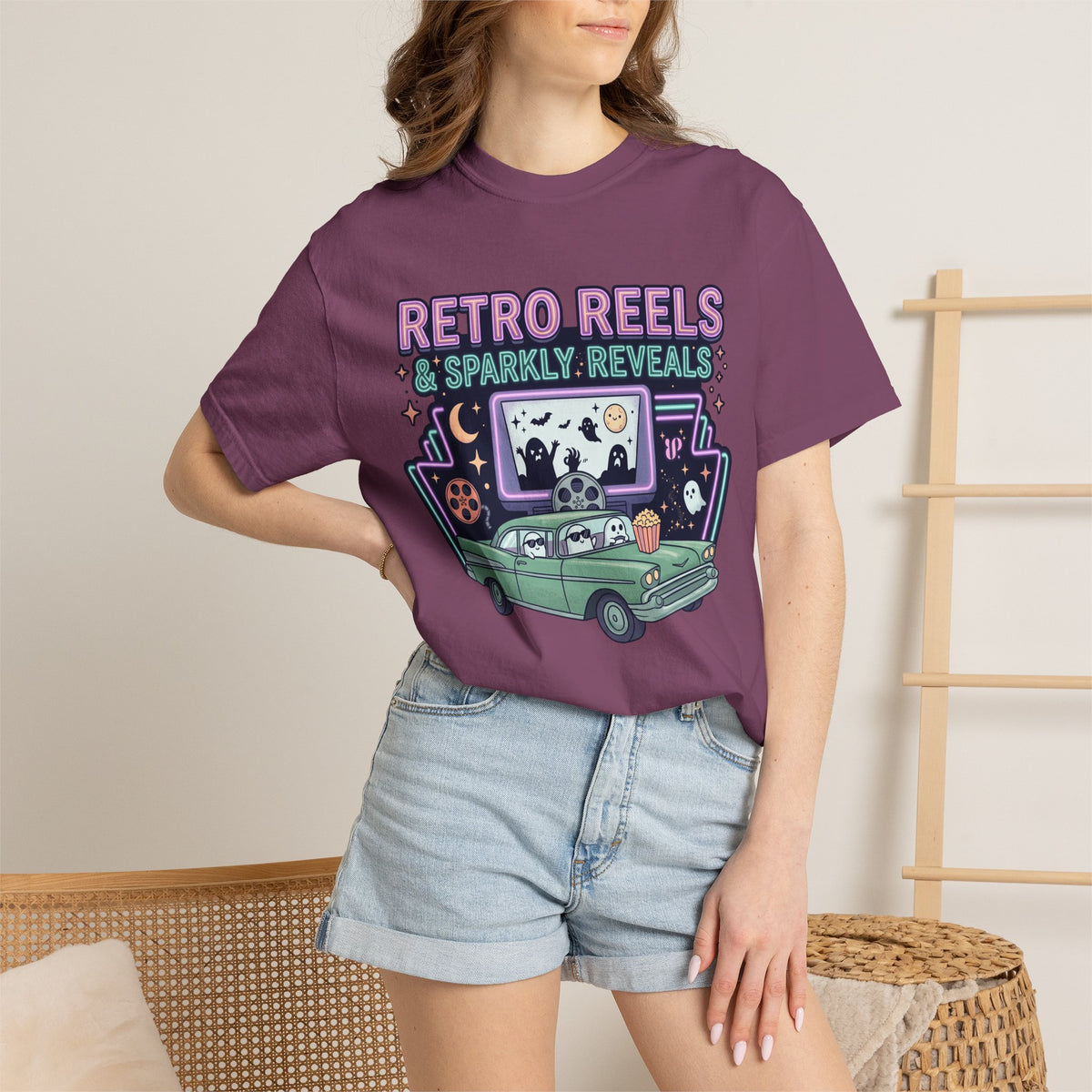 Retro Reels Tee - Comfort Colors