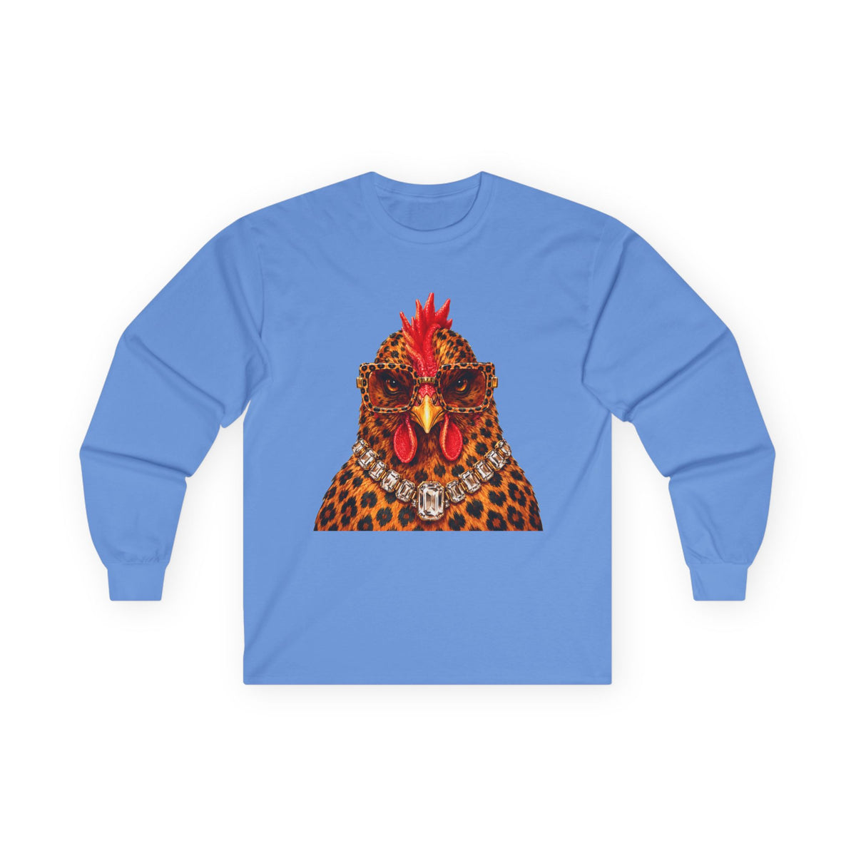 The Sassy Chicken Long Sleeve Tee - Gildan