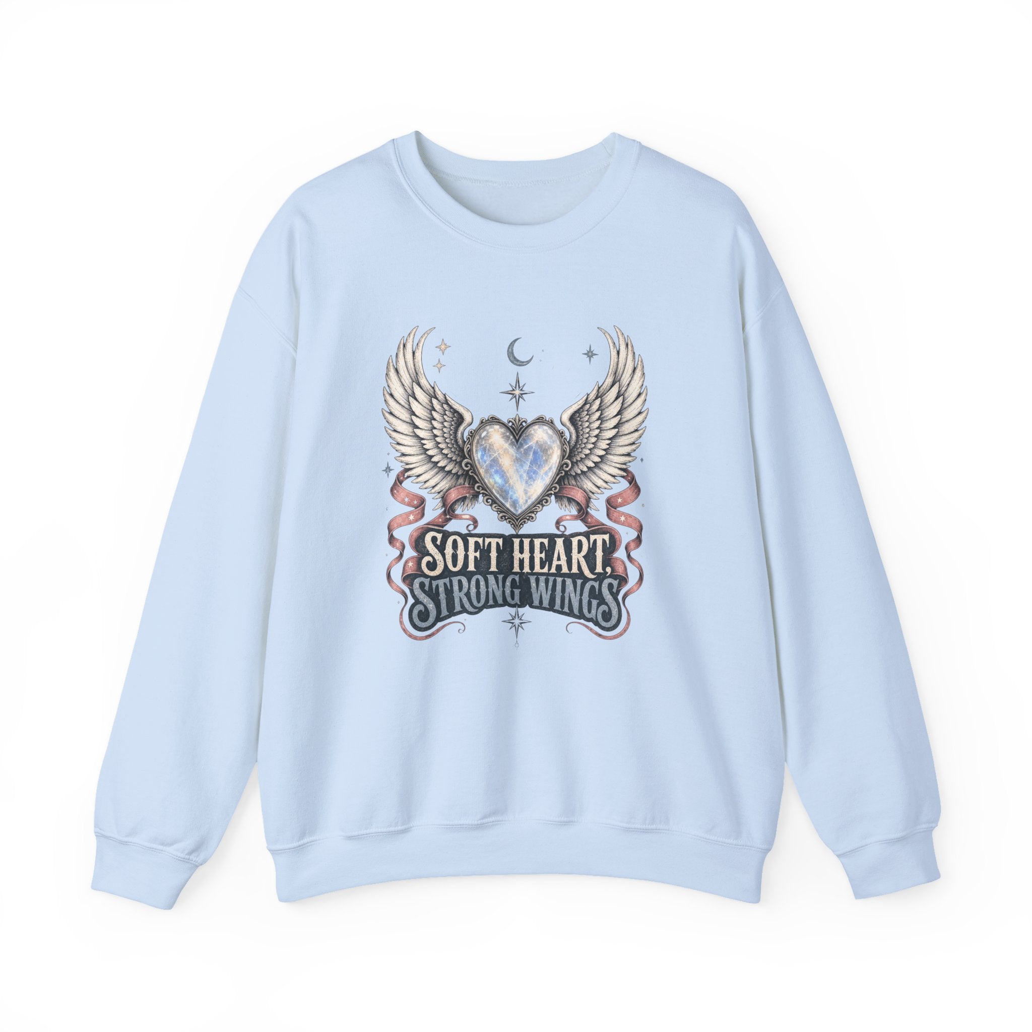 Soft Heart Strong Wings Sweatshirt - Gildan