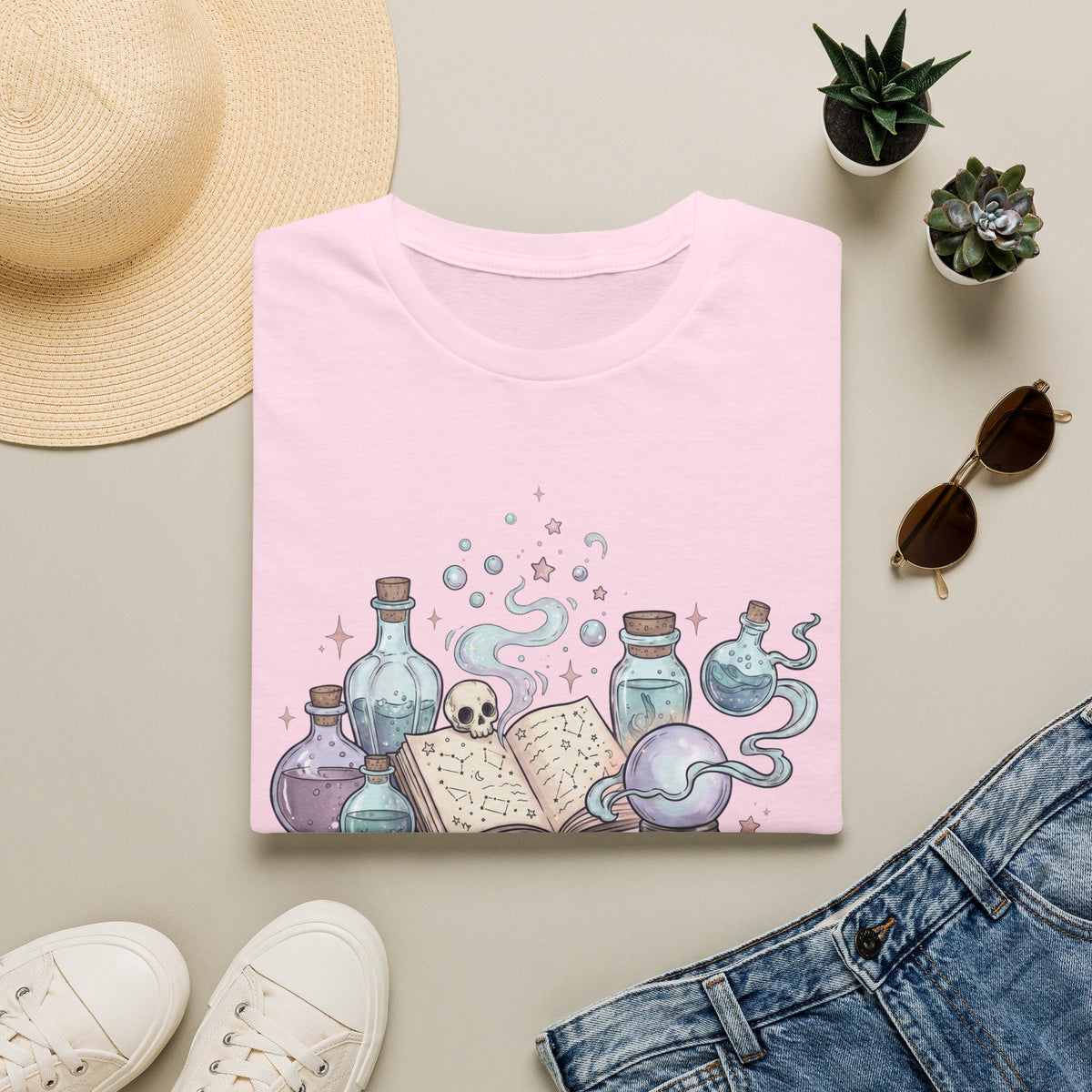Potion Bottles and Pretty Sparkles Tee - Gildan