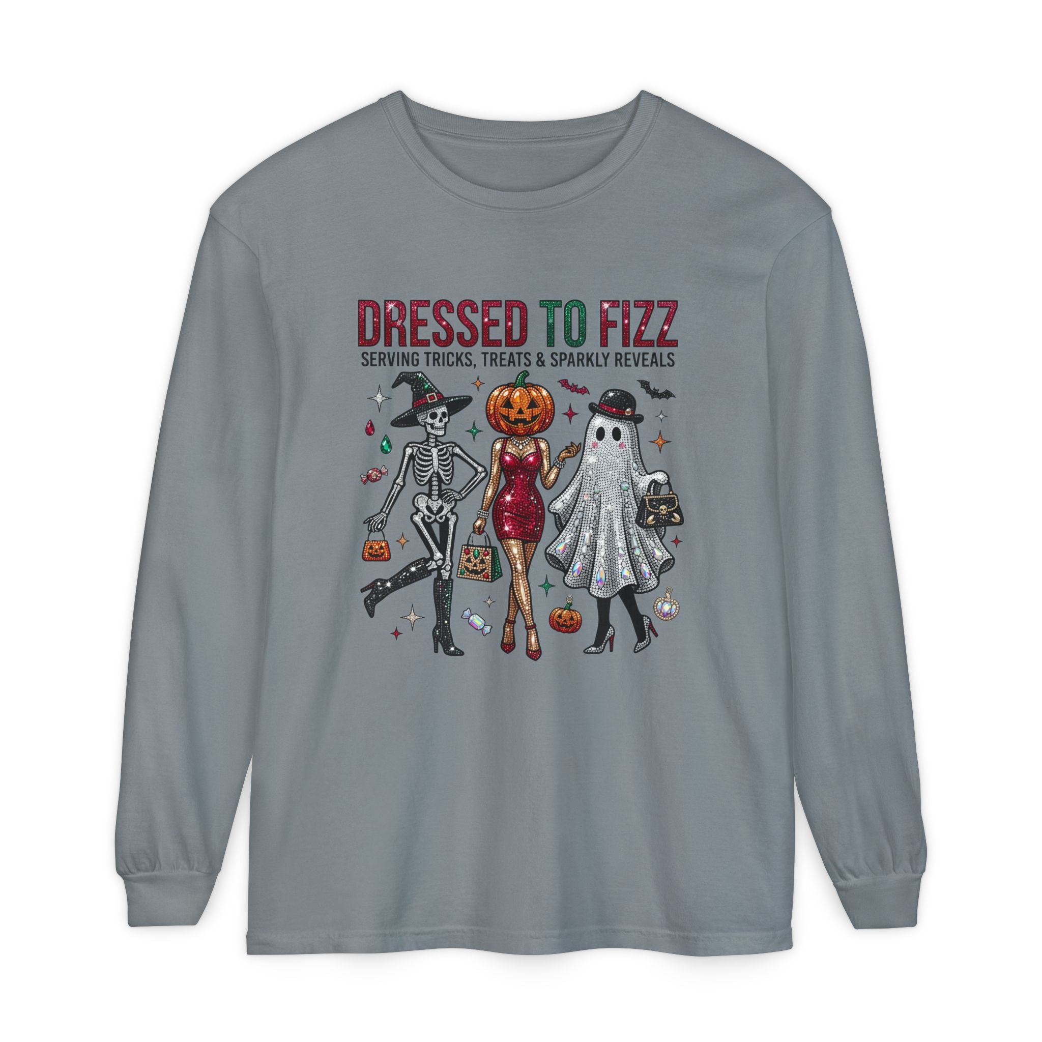 Dressed To Fizz Long Sleeve - Comfort Colors