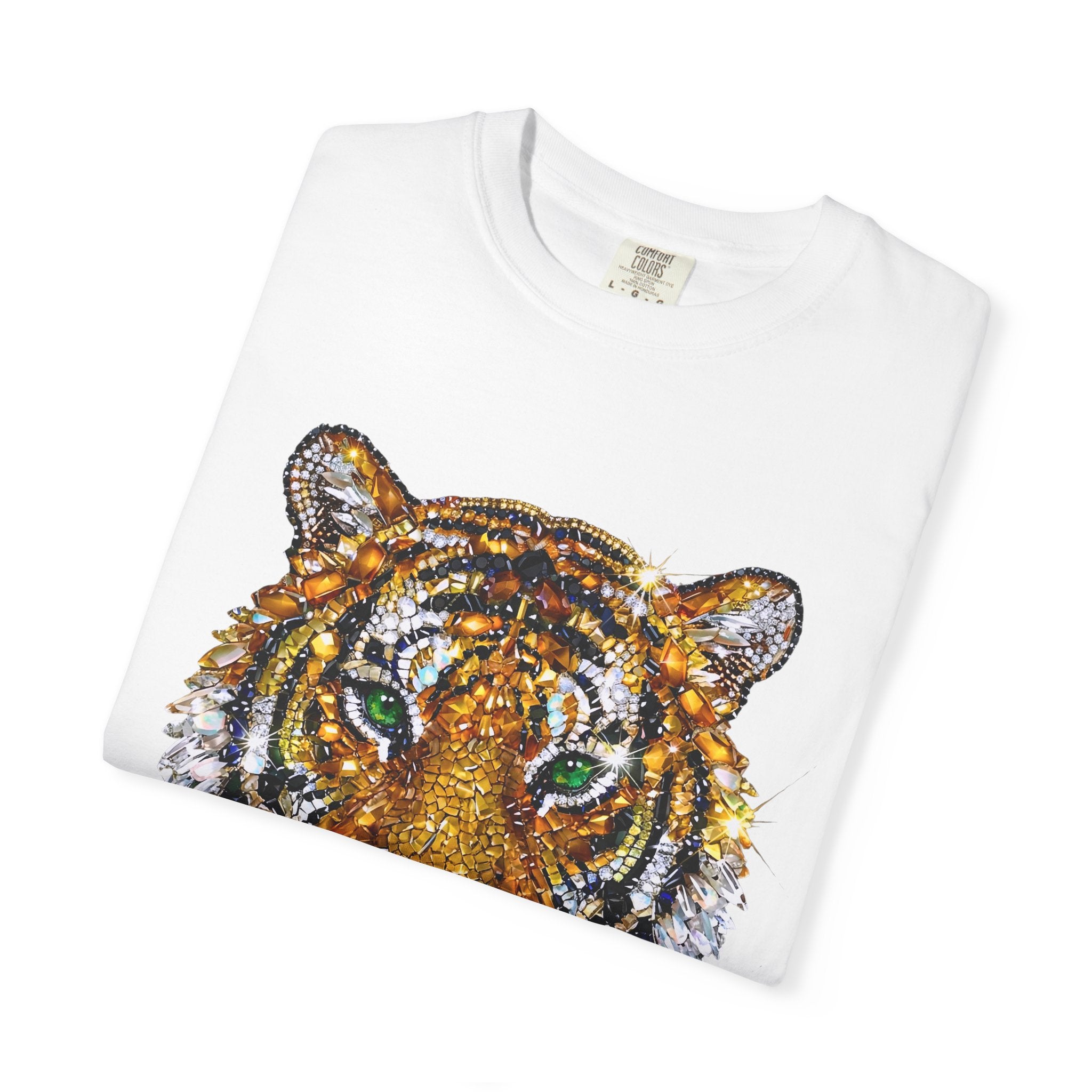 Jeweled Tiger Tee - Comfort Colors