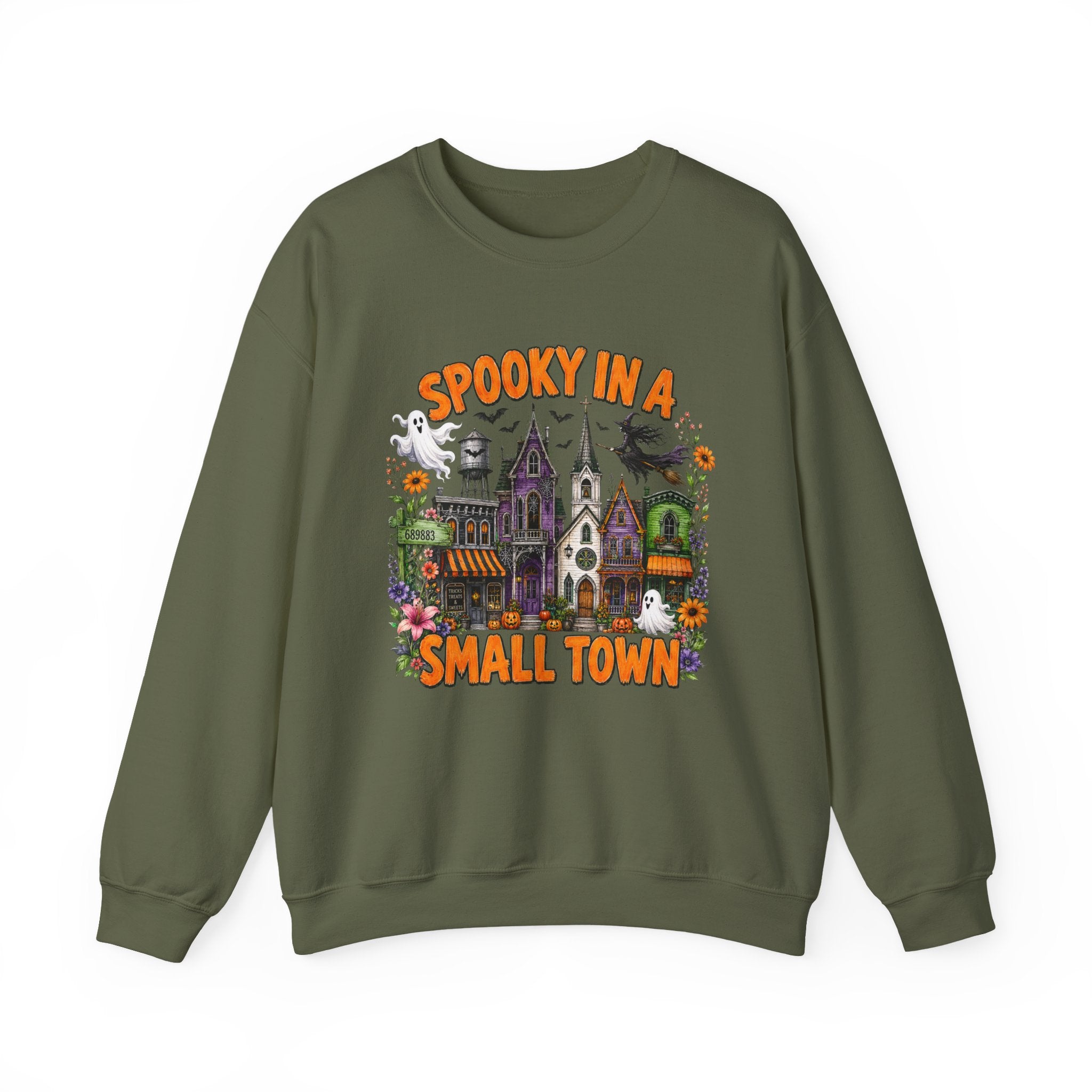 Spooky In A Smalltown Sweatshirt - Gildan
