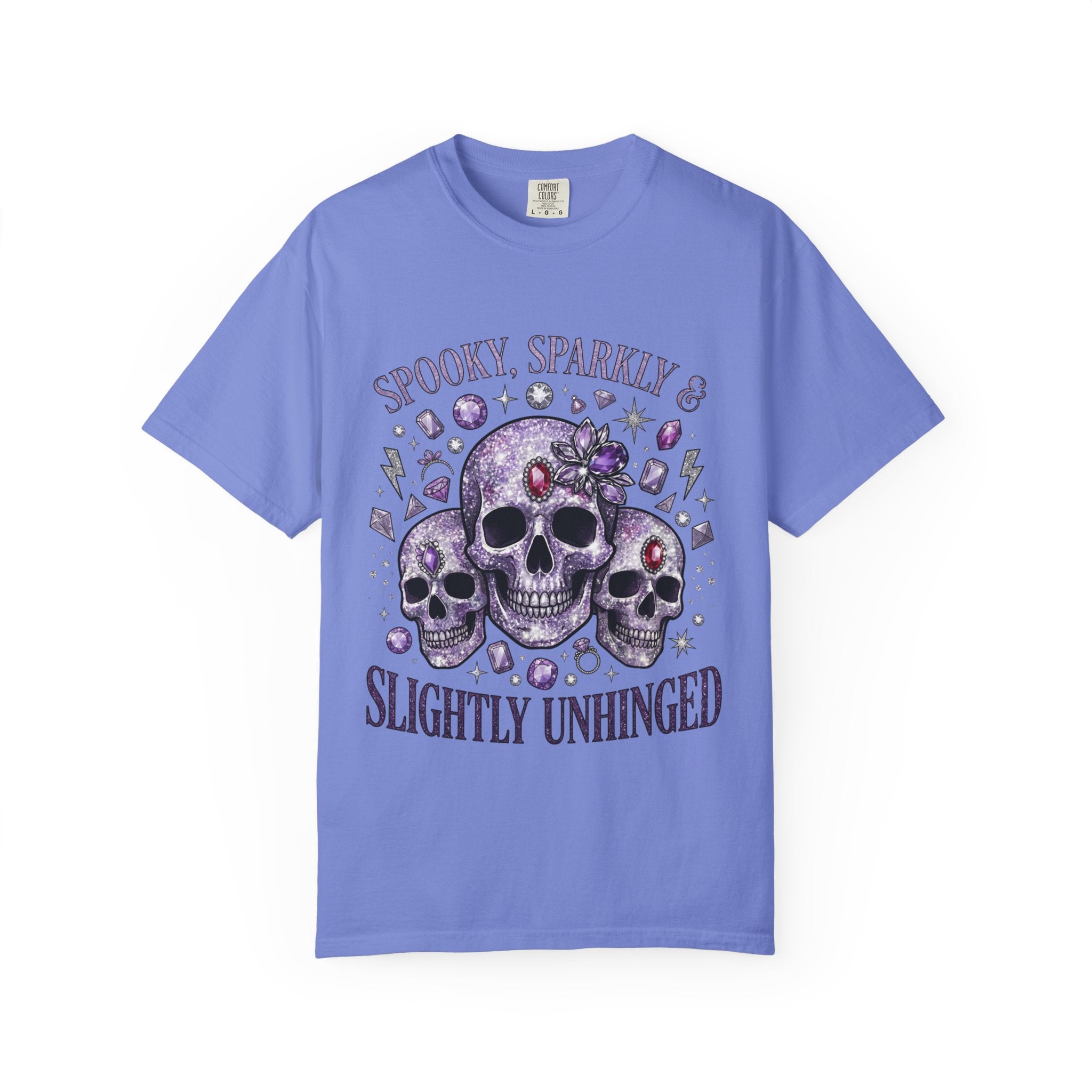 Spooky and Sparkly Tee - Comfort Colors