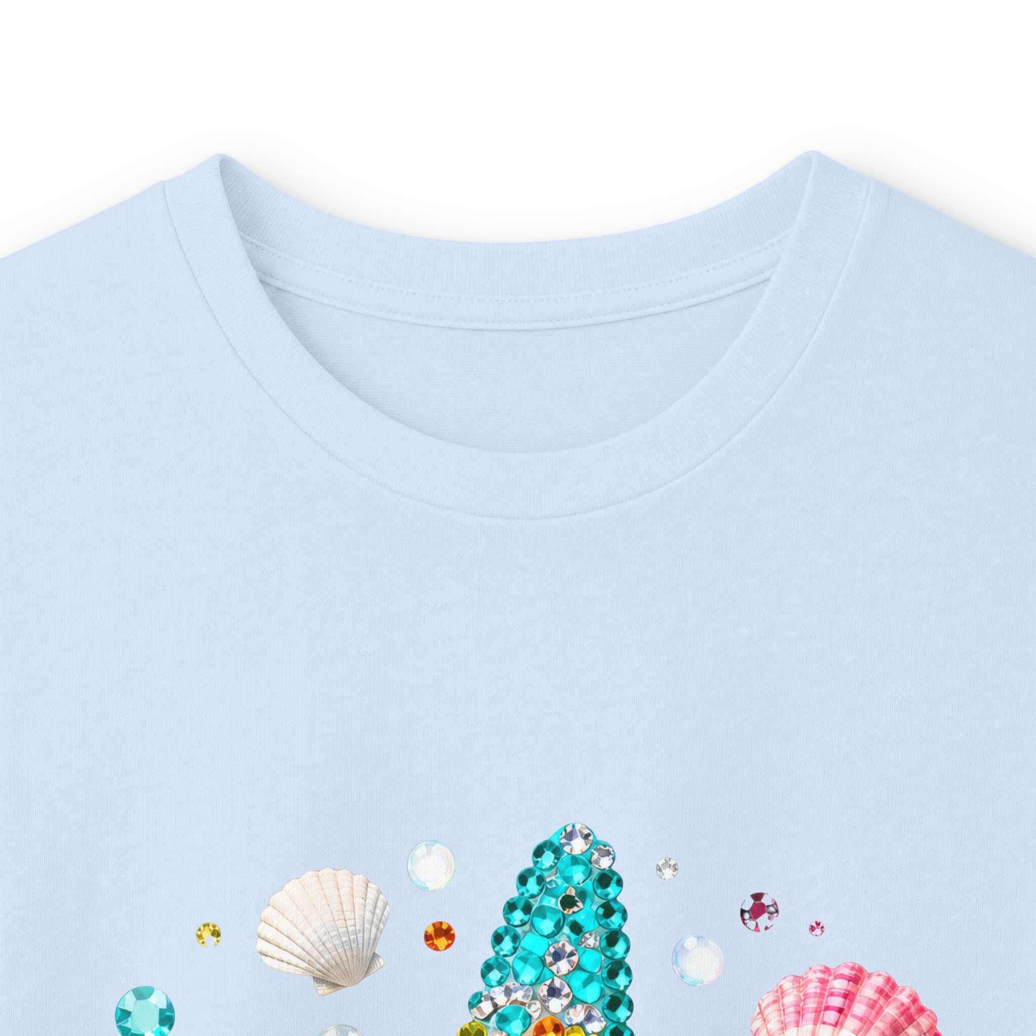 Jeweled Starfish Long Sleeve Tee - Gildan
