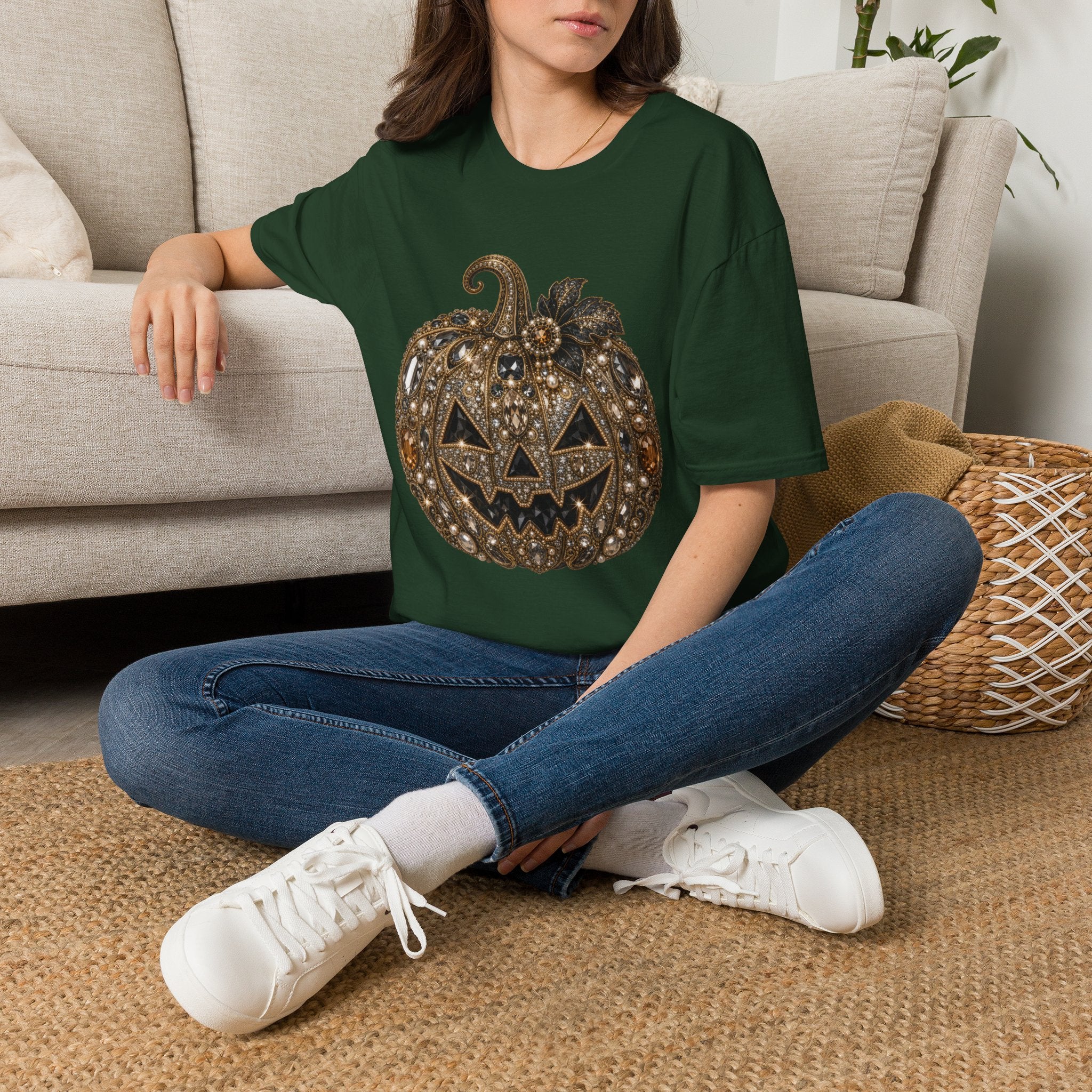The Jeweled Pumpkin Tee - Gildan