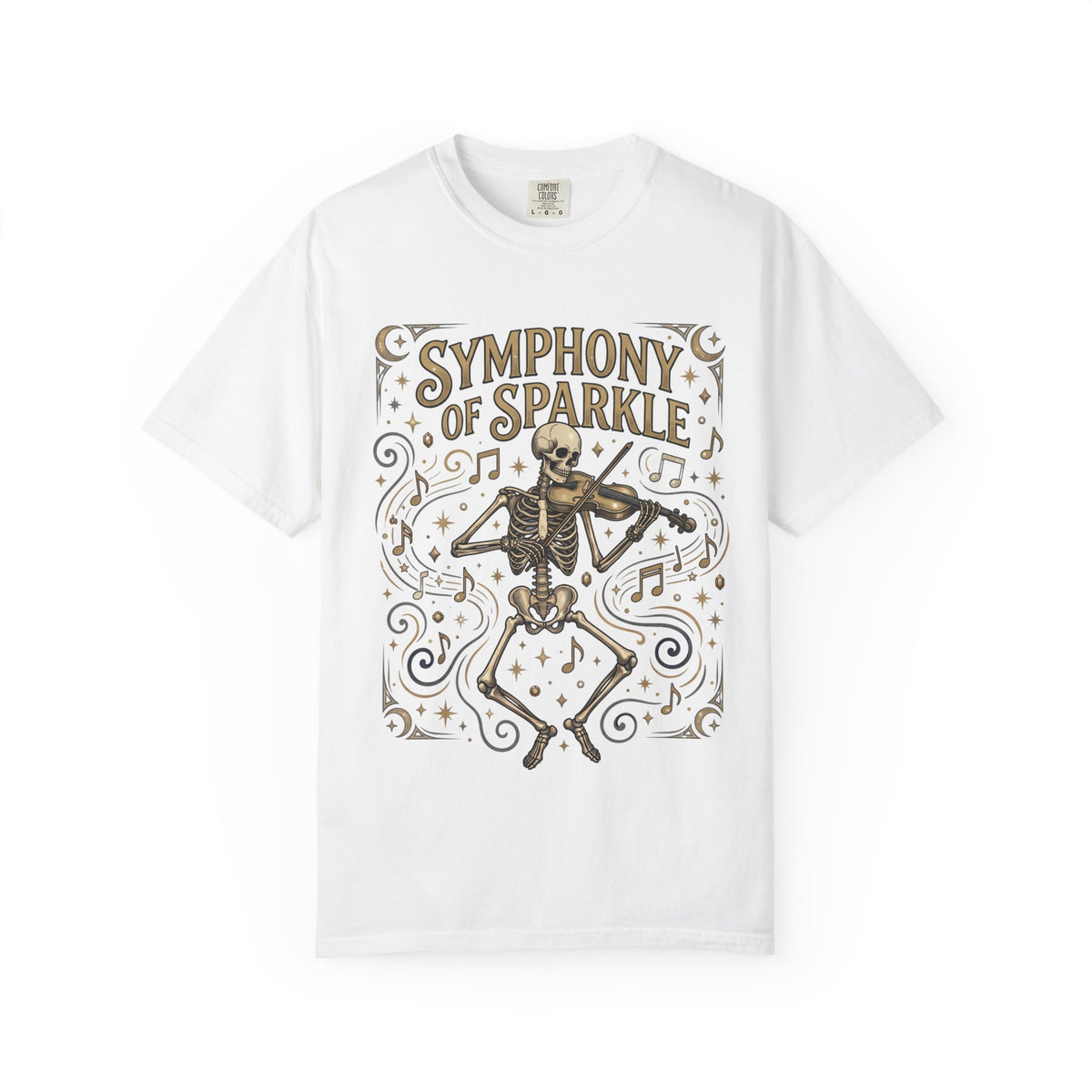 Symphony of Sparkle Tee (Rectangle) - Comfort Colors