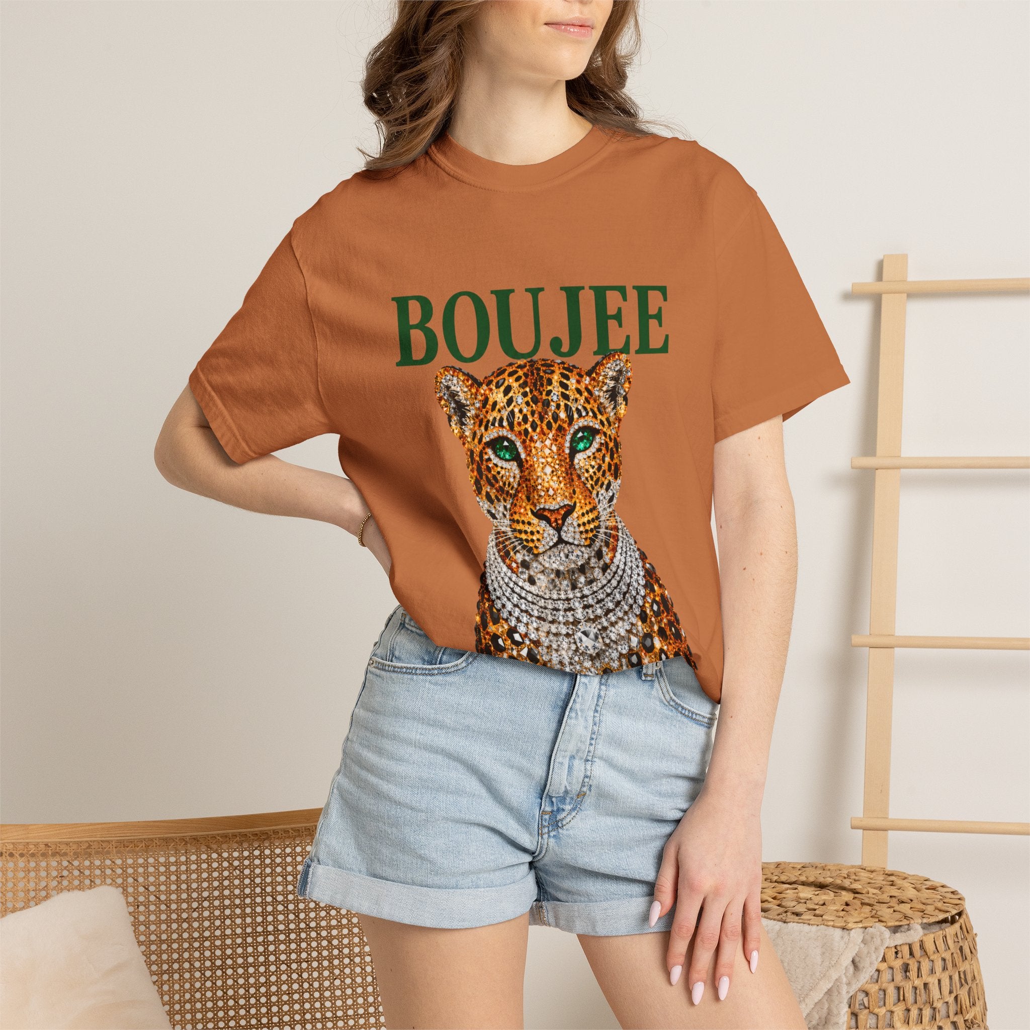 Jeweled Boujee Tee - Comfort Colors