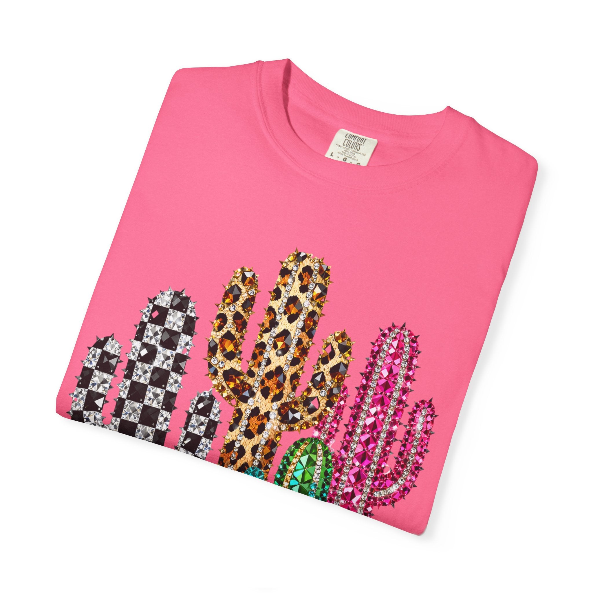 The Jeweled Cactus Tee - Comfort Colors