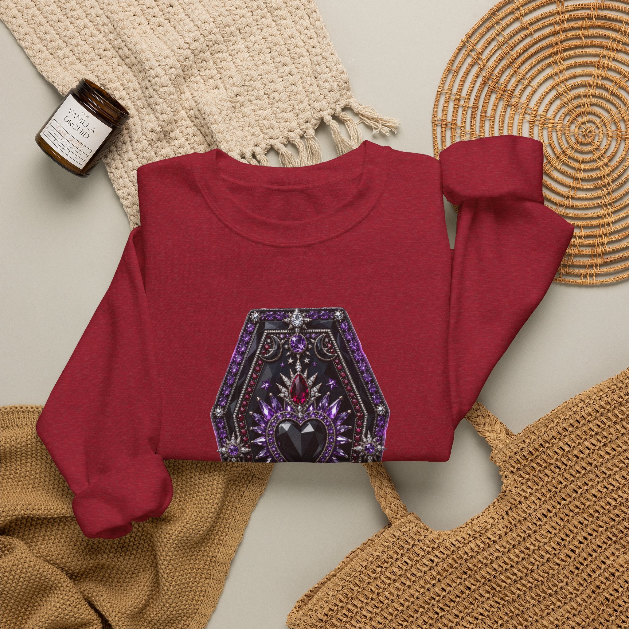 The Jeweled Crypt Sweatshirt - Gildan