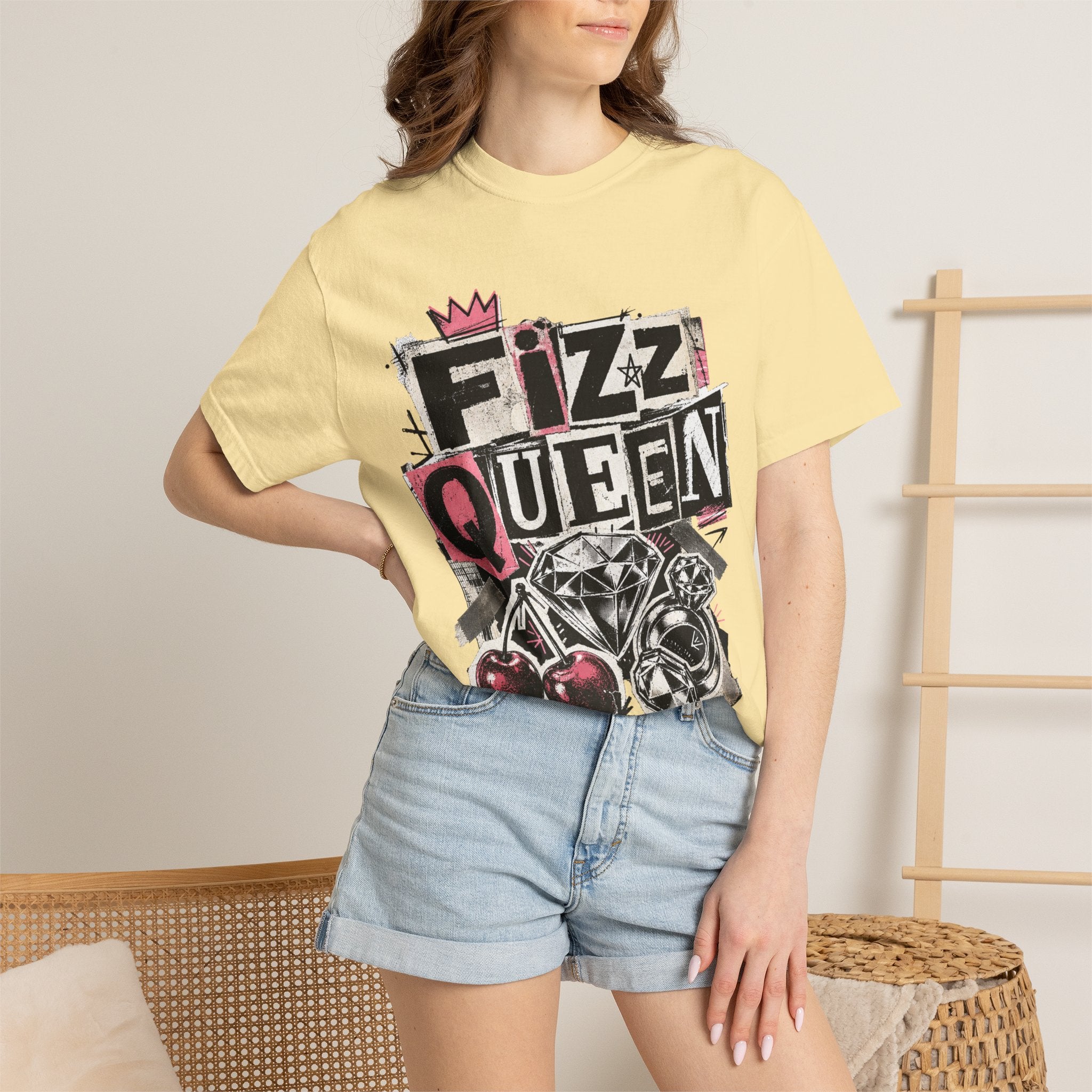Fizz Queen Tee - Comfort Colors