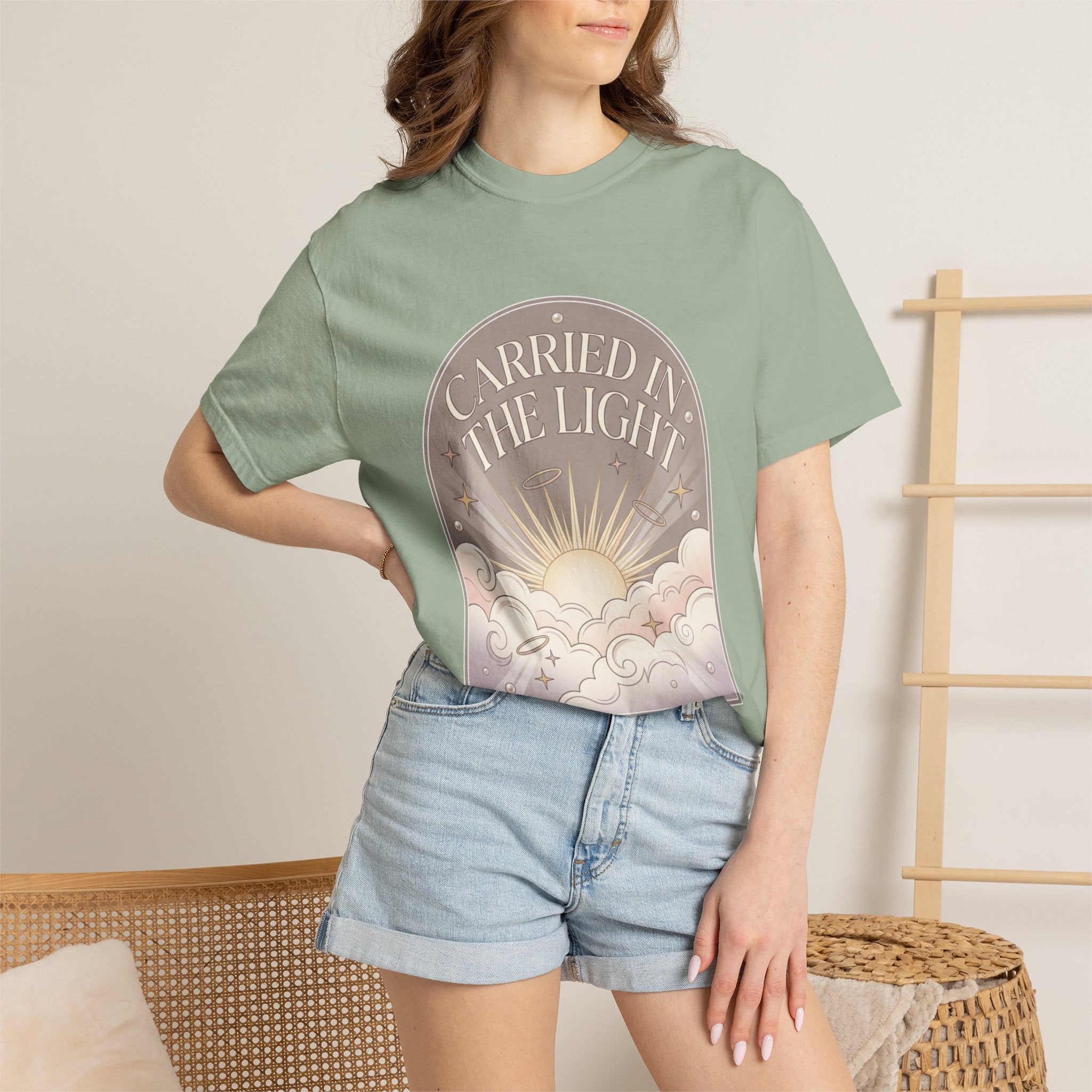Carried in The Light Tee -Comfort Colors
