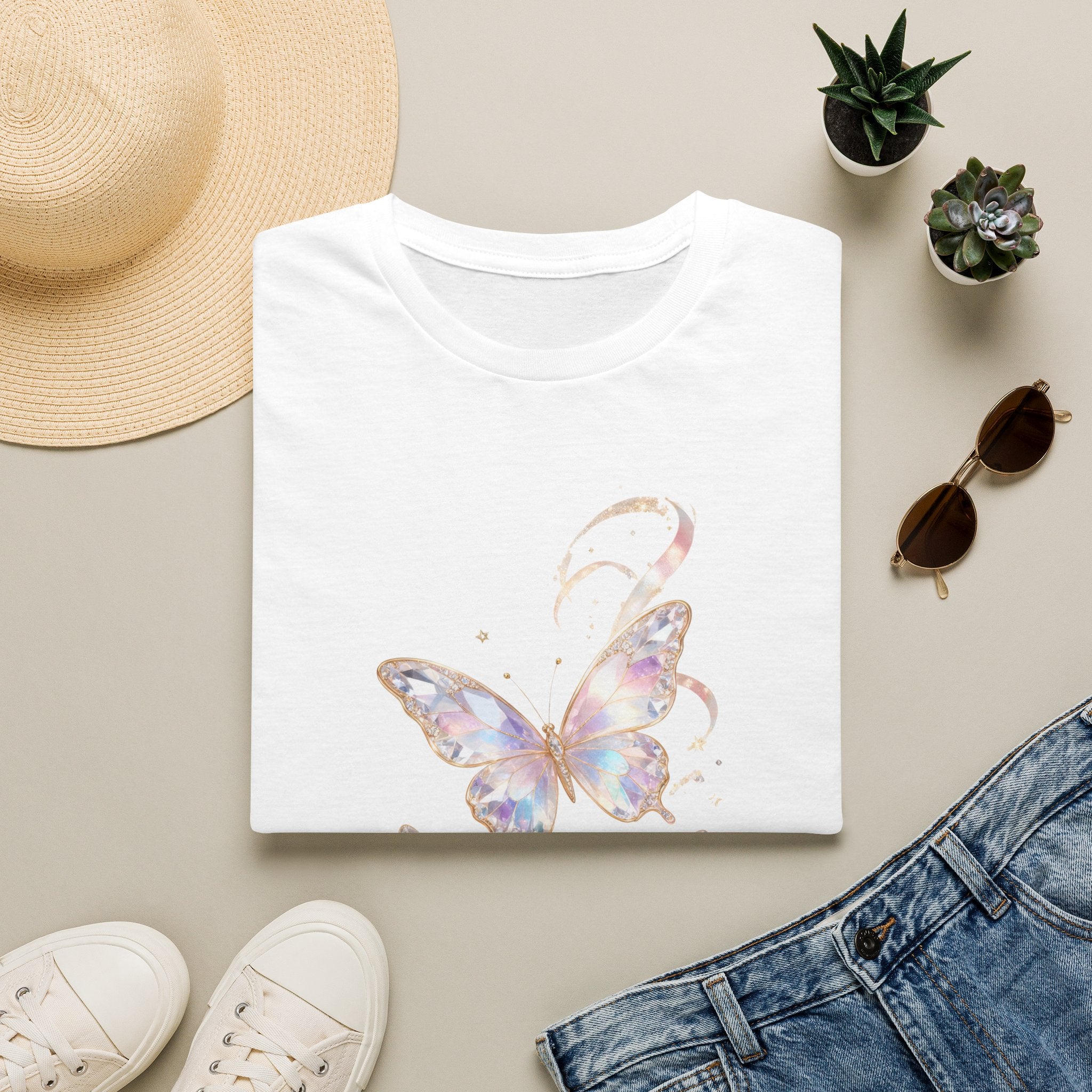 Halo Butterfly Tee - Gildan