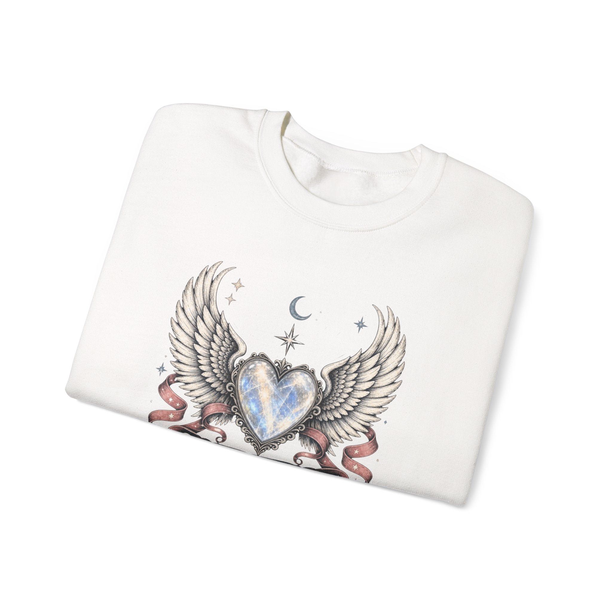 Soft Heart Strong Wings Sweatshirt - Gildan