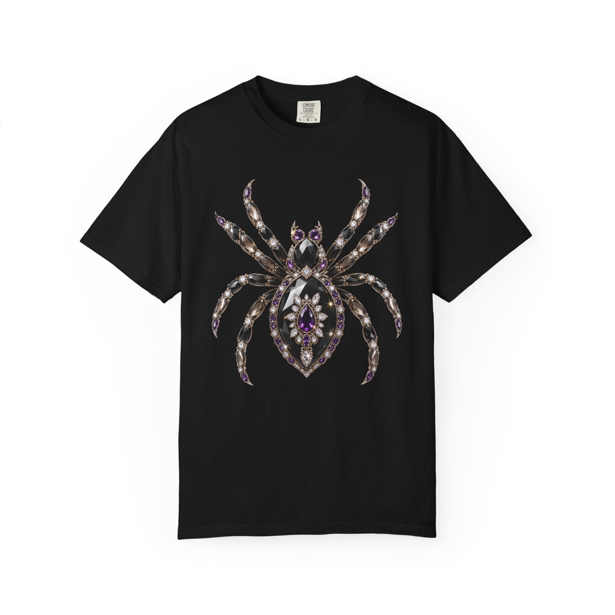 Jeweled Spider Tee - Comfort Colors