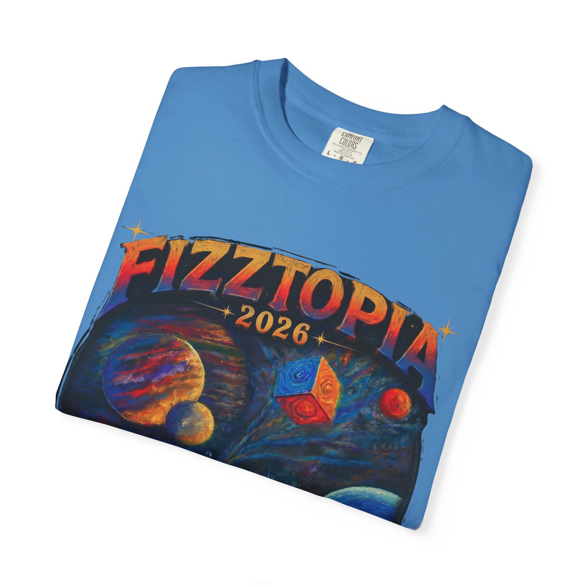 Daddy Ring Bomb's Fizztopia Galaxy Shirt - Comfort Colors