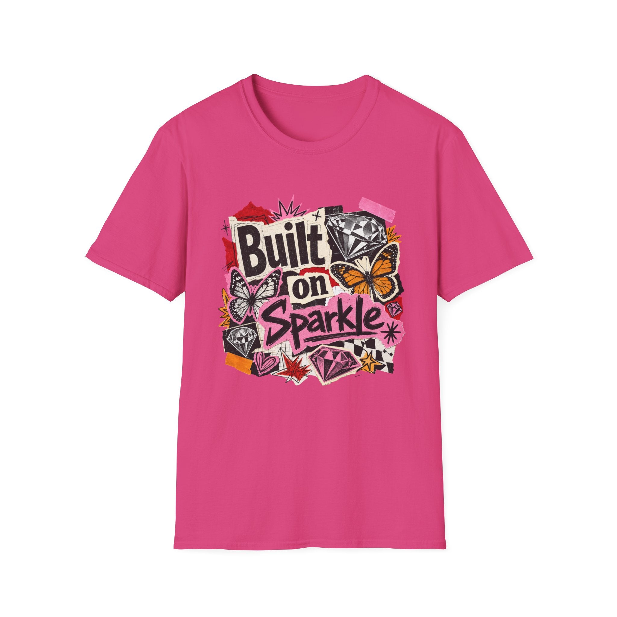 Built on Sparkle Tee - Gildan