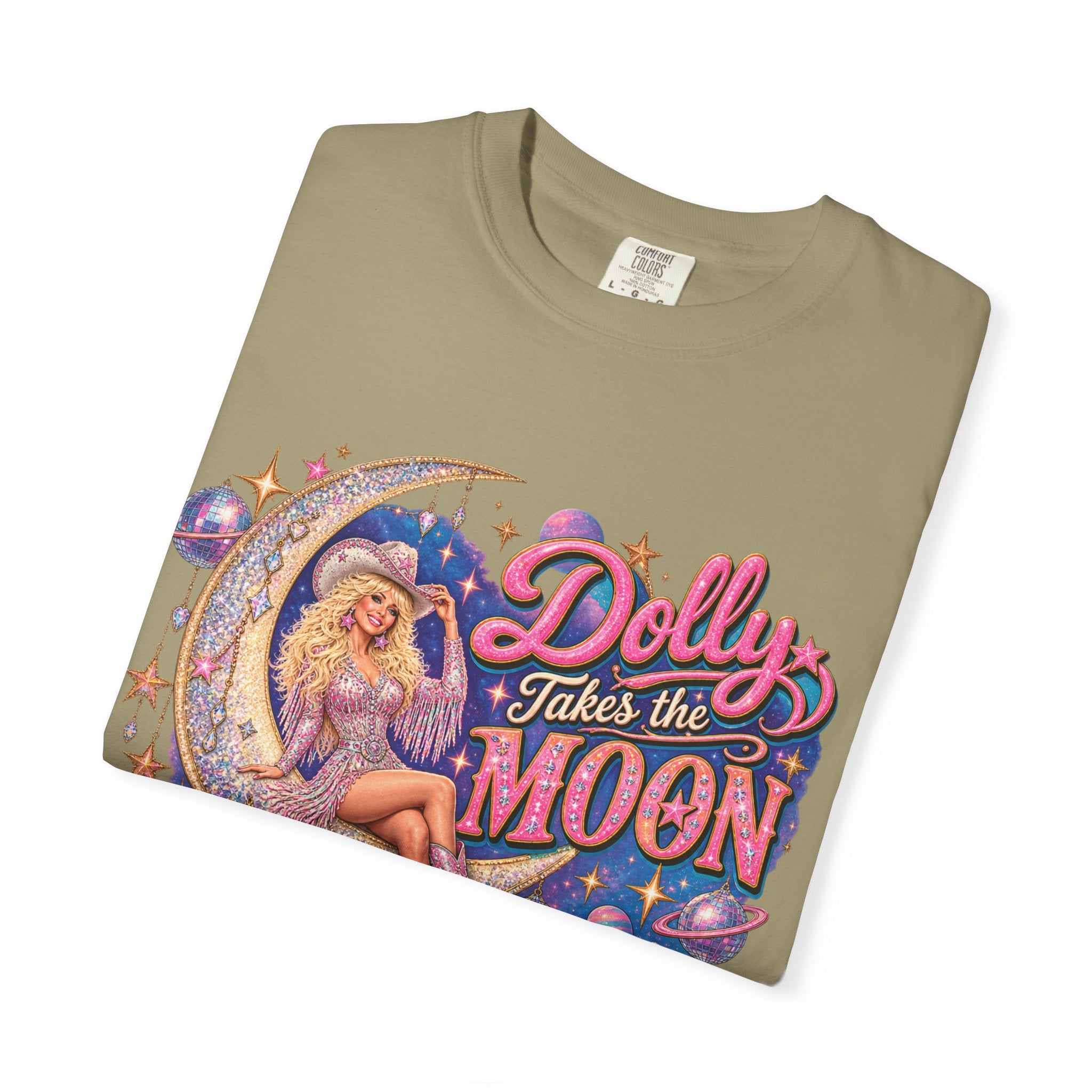 Dolly Takes The Moon Tee