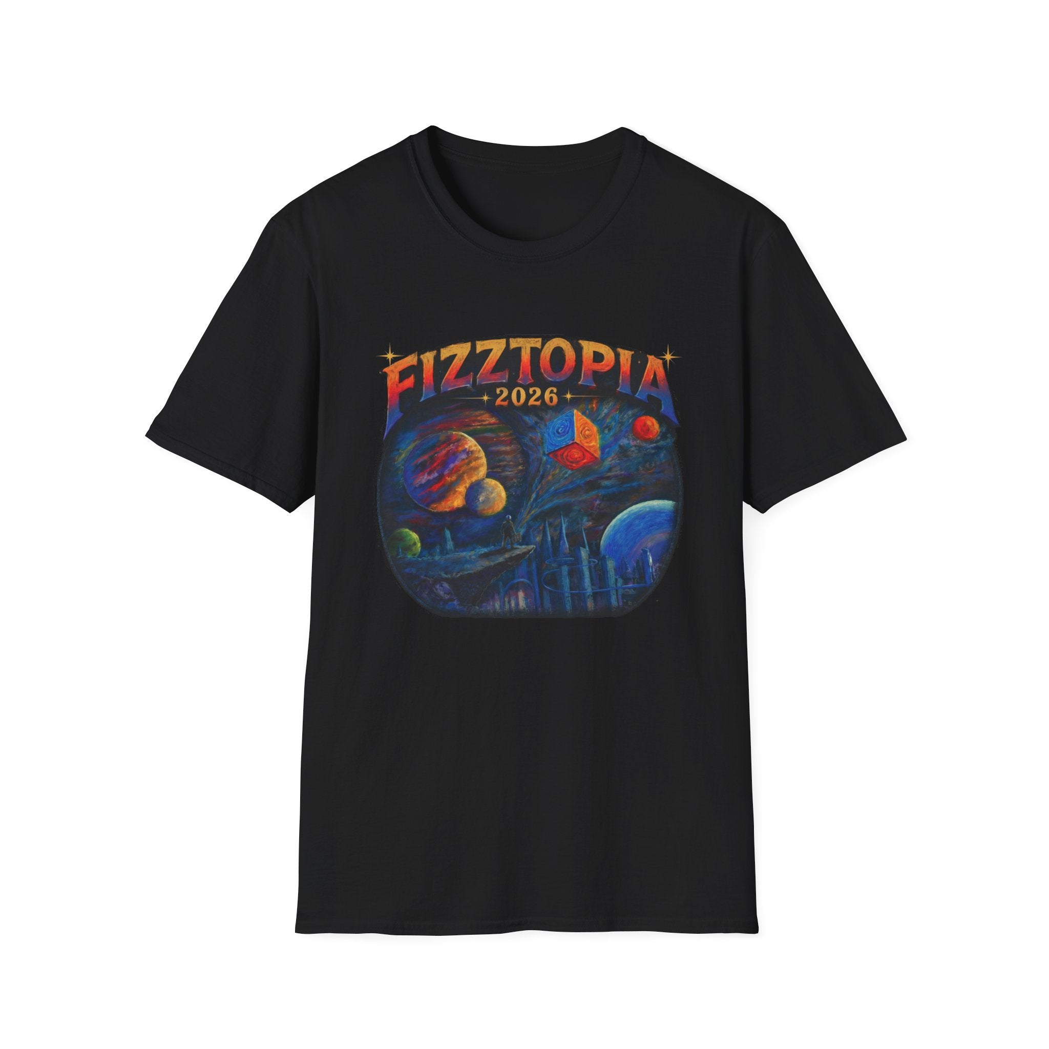 Daddy Ring Bomb's Fizztopia Galaxy Shirt - Gildan Tee