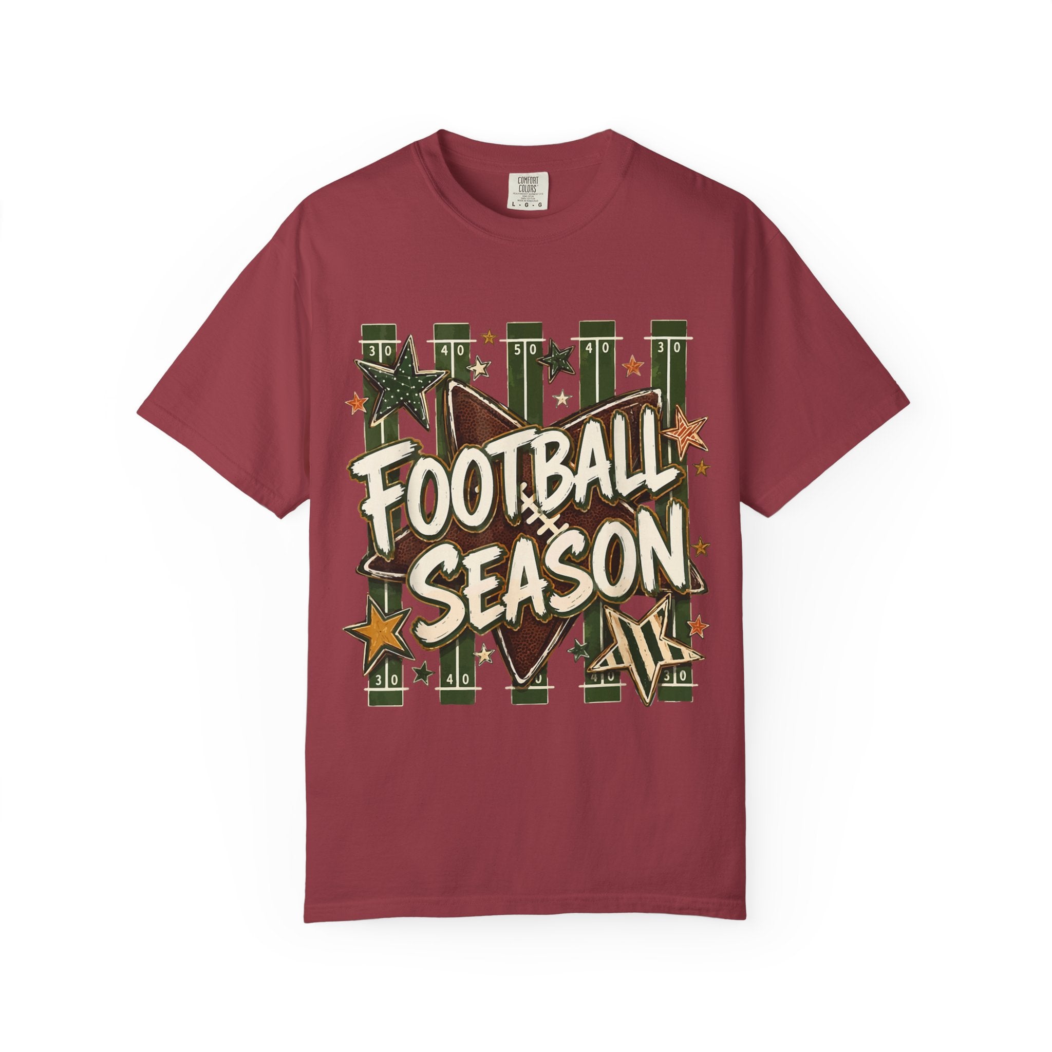 Football Season Tee - Comfort Colors