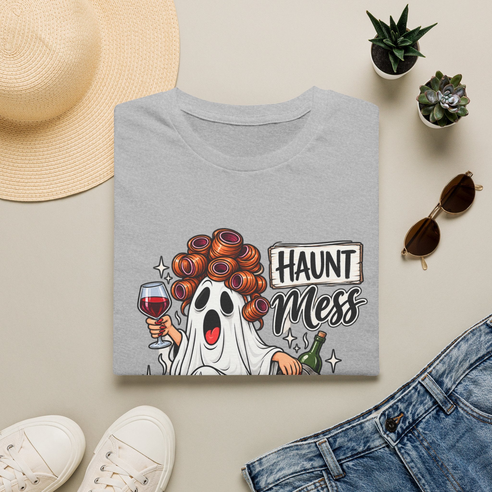 Haunt Mess Tee - Gildan
