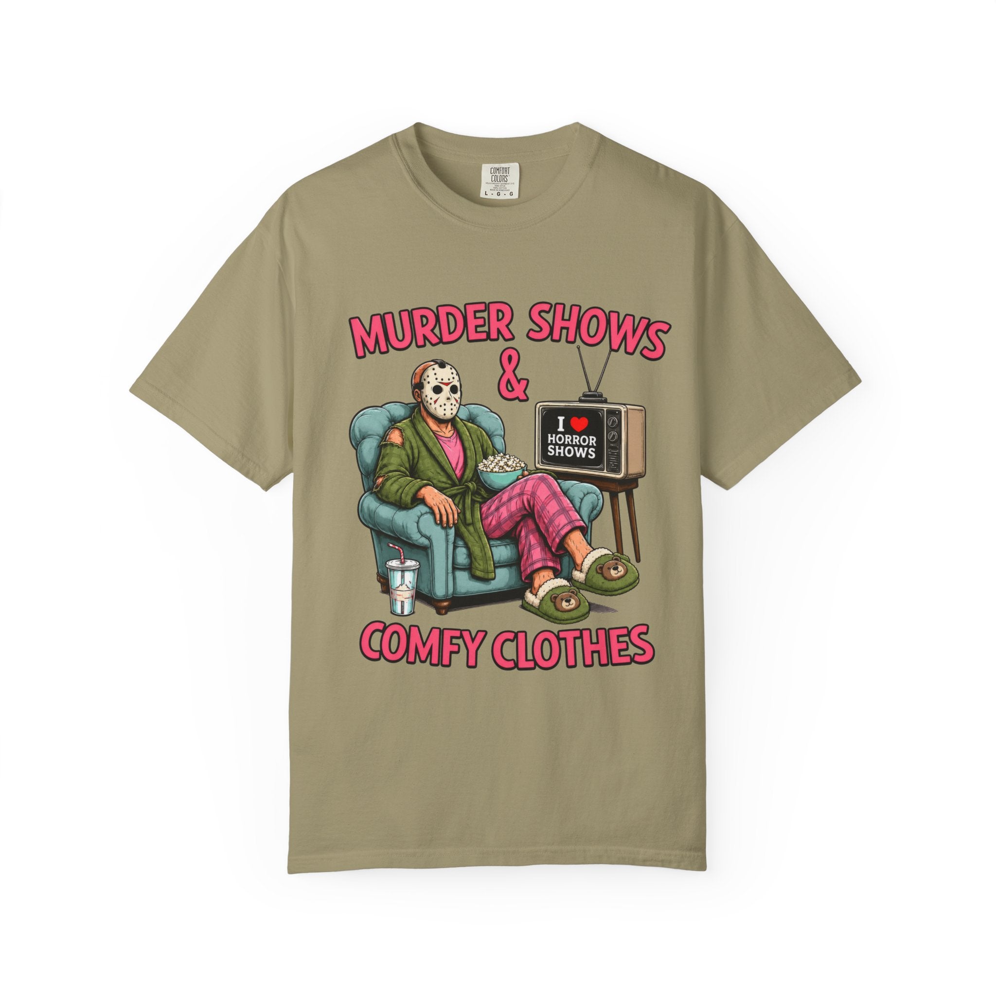 Murder Shows and Comfy Clothes T-shirt - Comfort colors