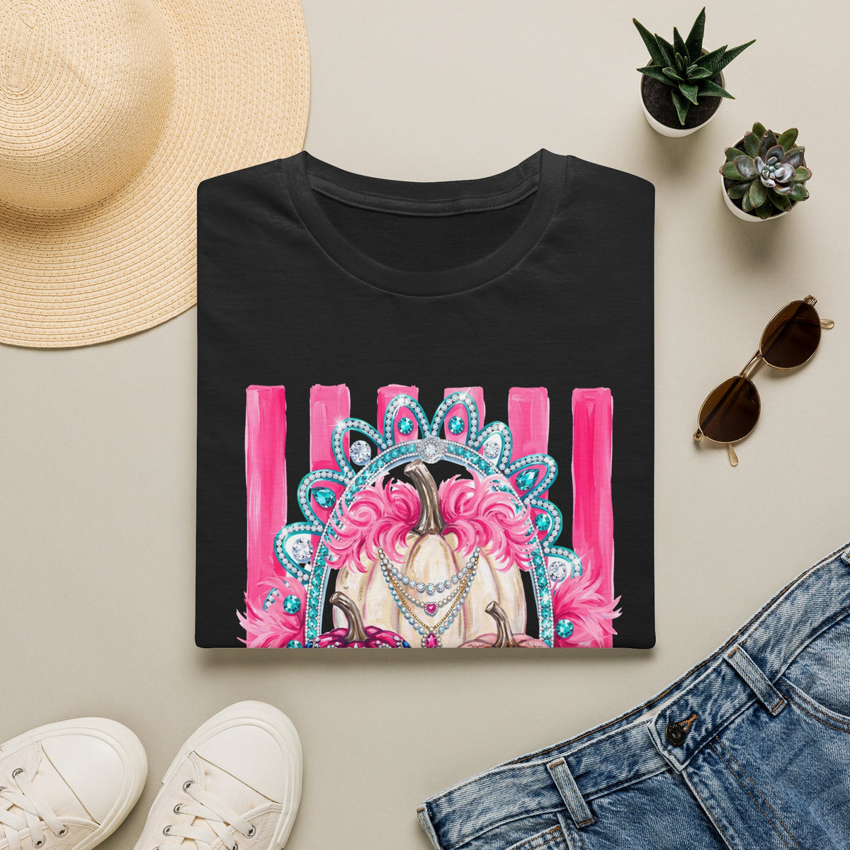 Pink Pumpkins Glam Tee - Gildan
