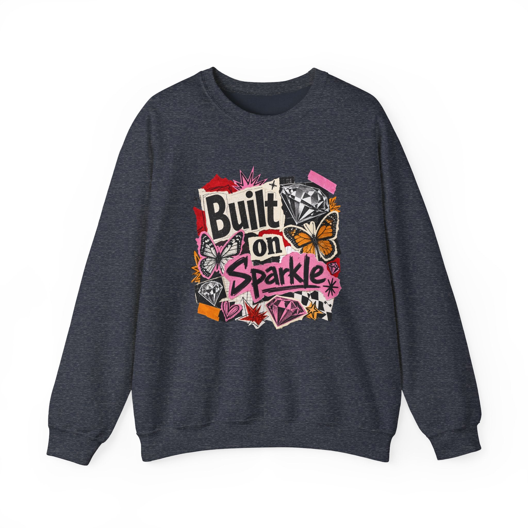 Built on Sparkle Sweatshirt - Gildan