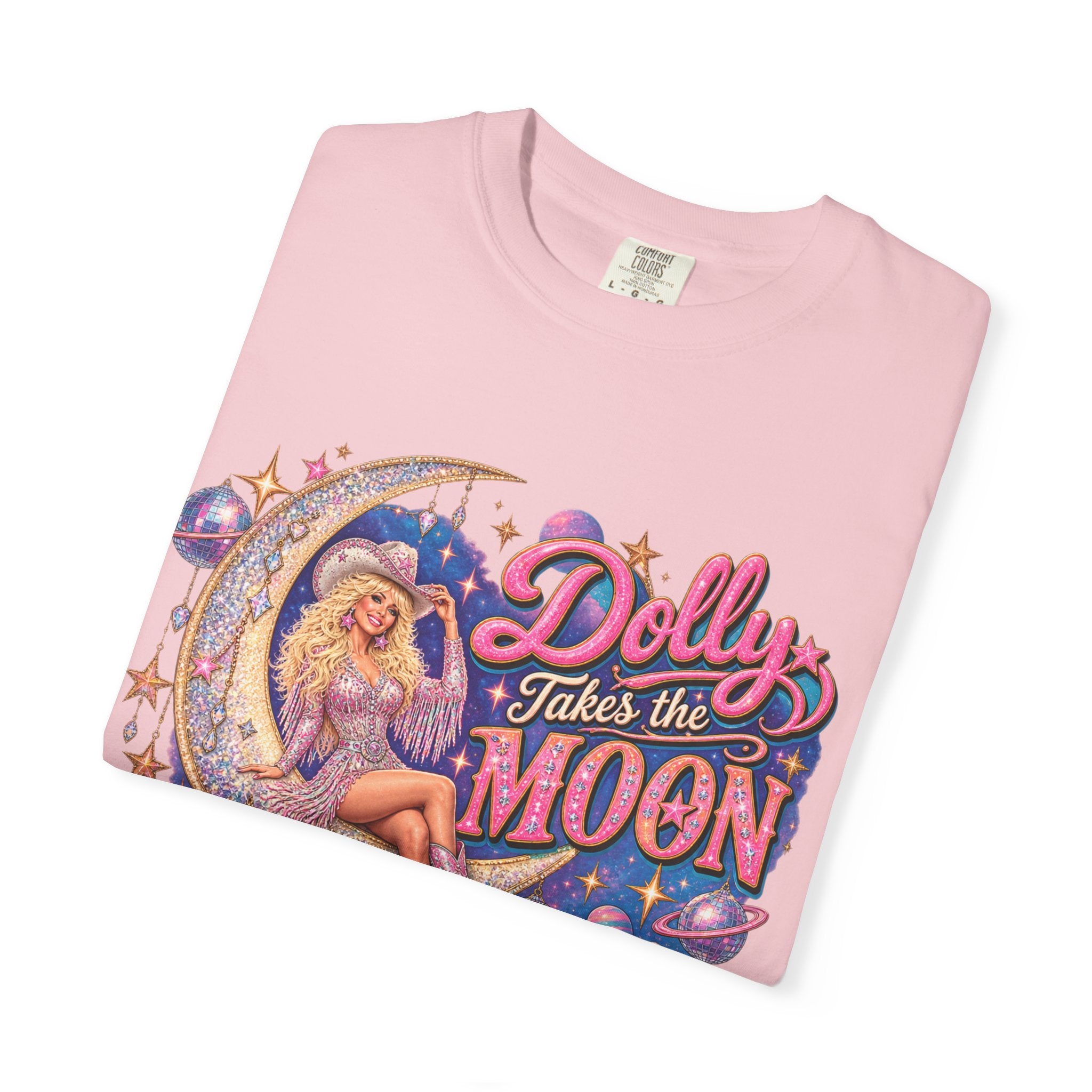 Dolly Takes The Moon Tee