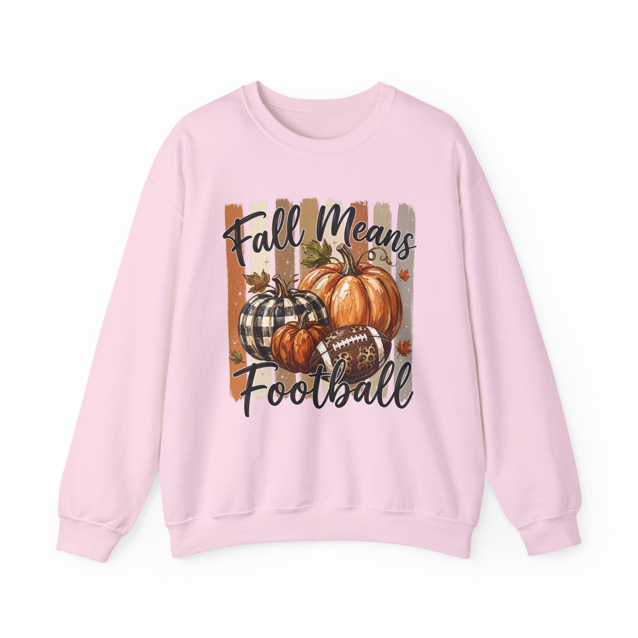 Fall Means Football Sweatshirt - Gildan