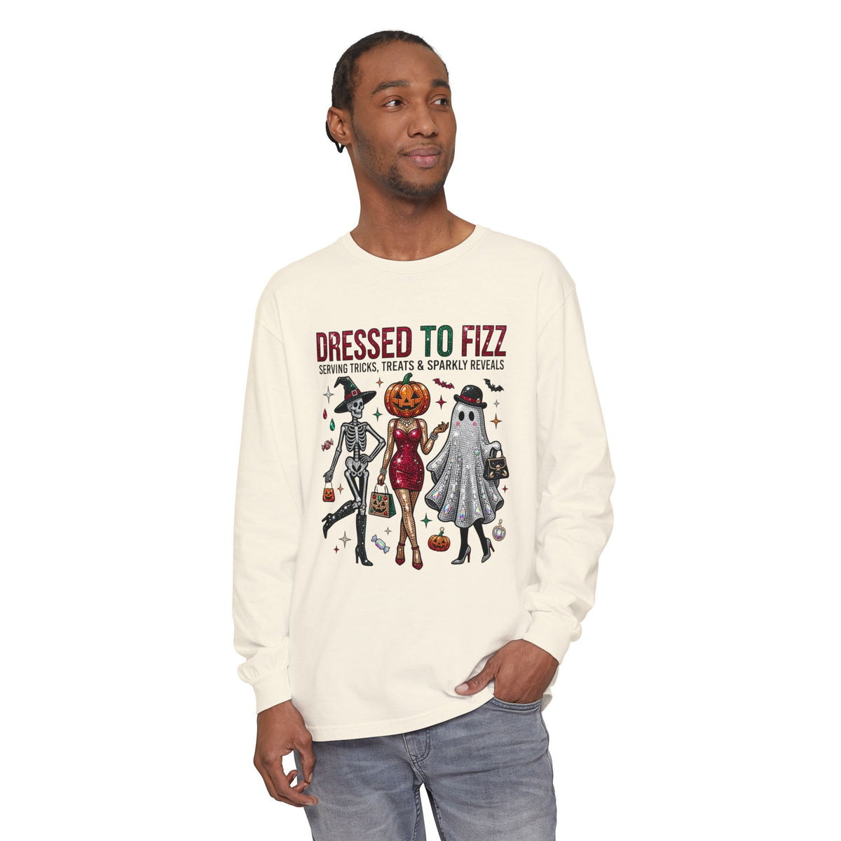 Dressed To Fizz Long Sleeve - Comfort Colors