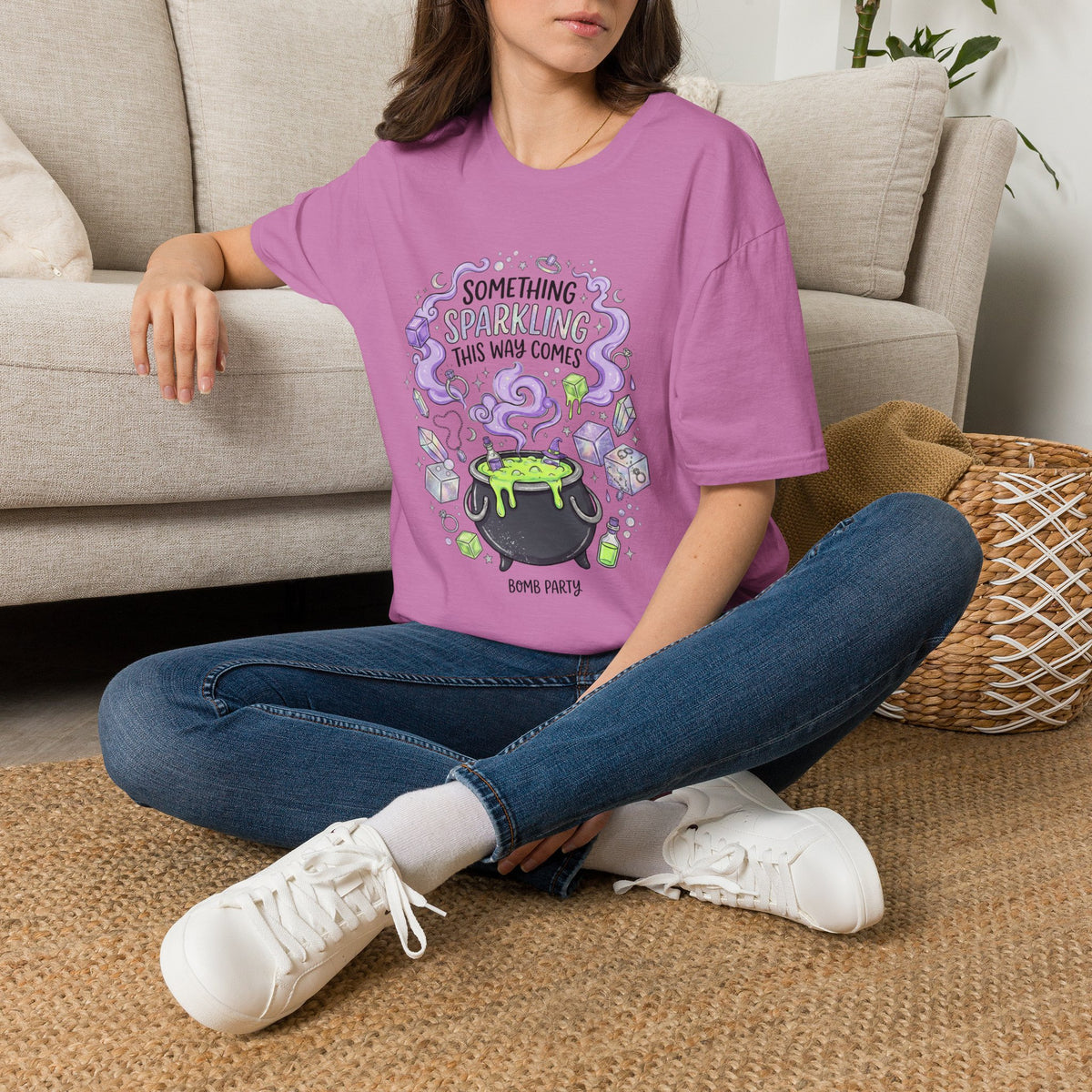 The Spooky Cauldron Tee - Gildan
