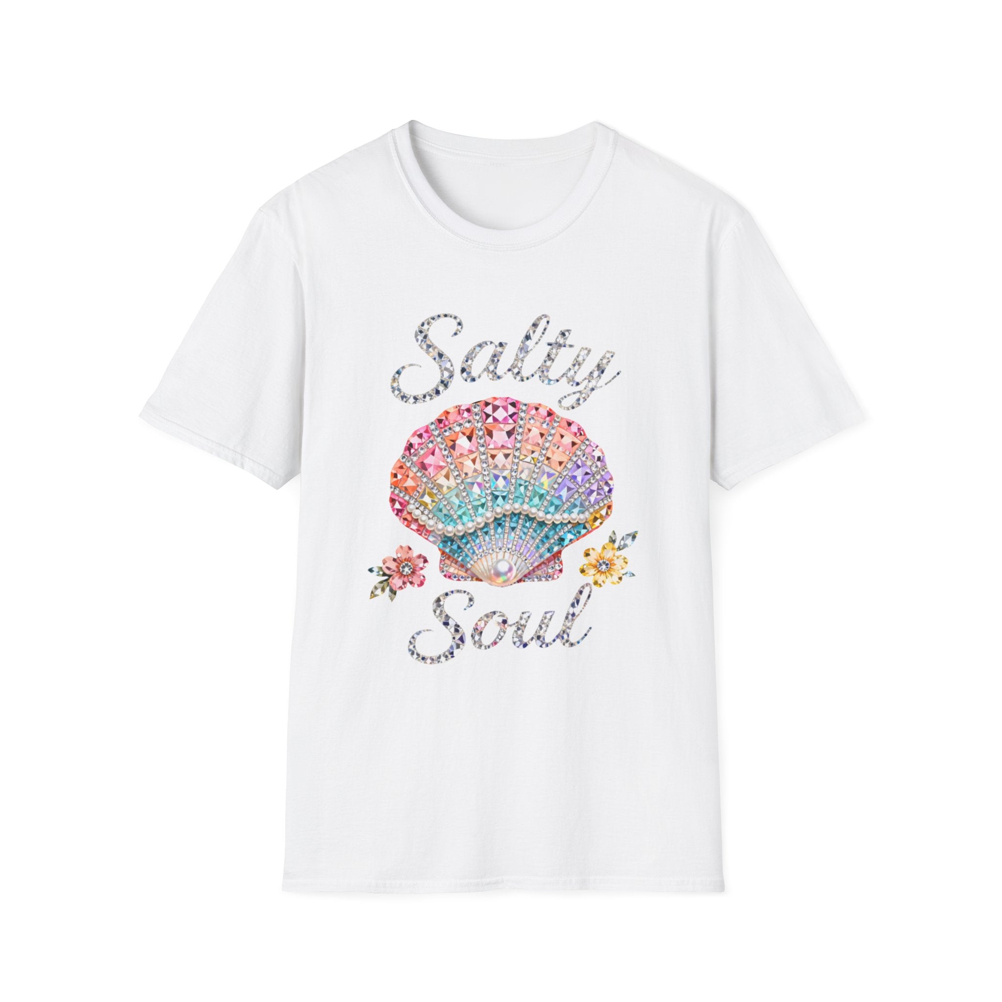 Salty Soul Jewel Tee - Gildan