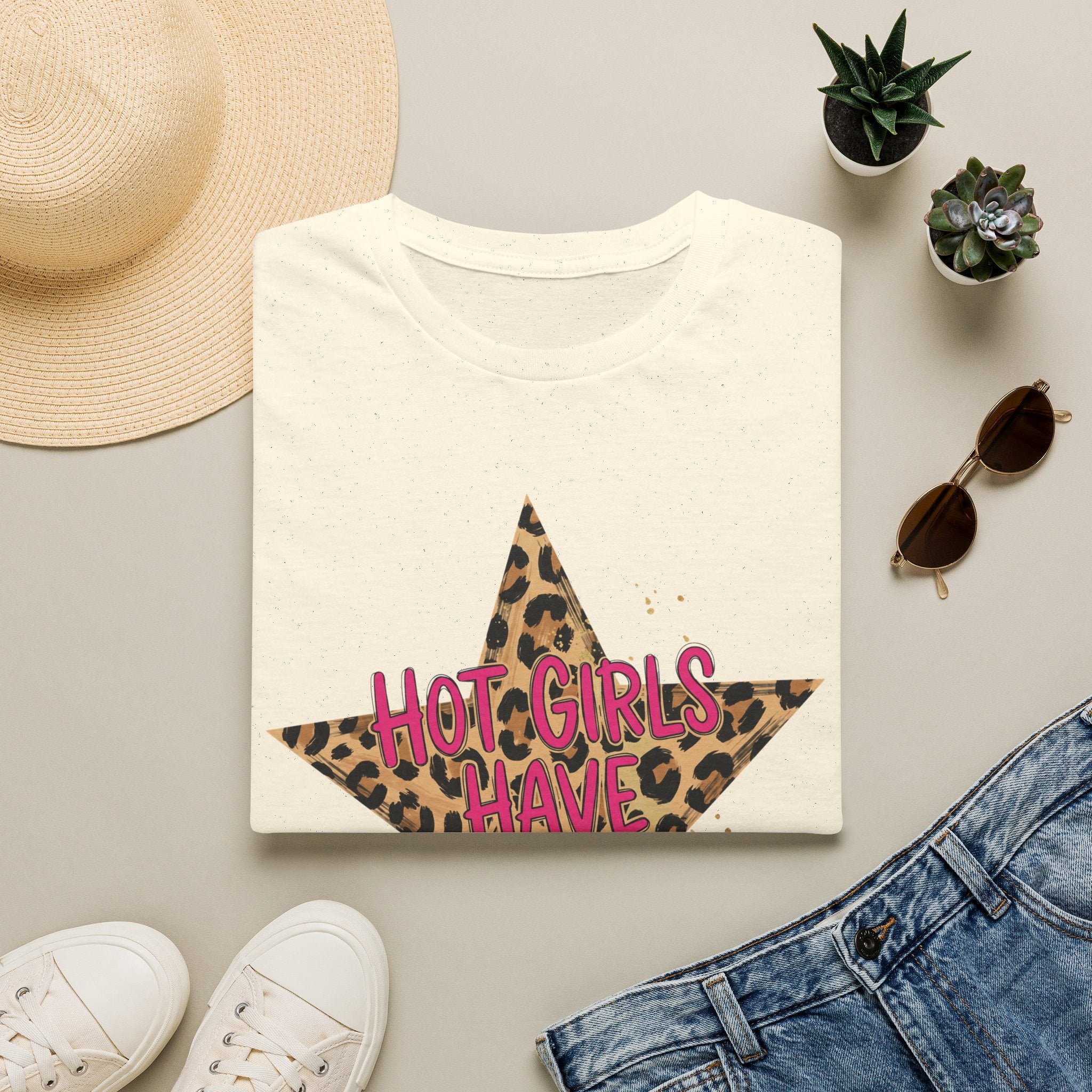 Hot Girls Have Anxiety Tee- Gildan