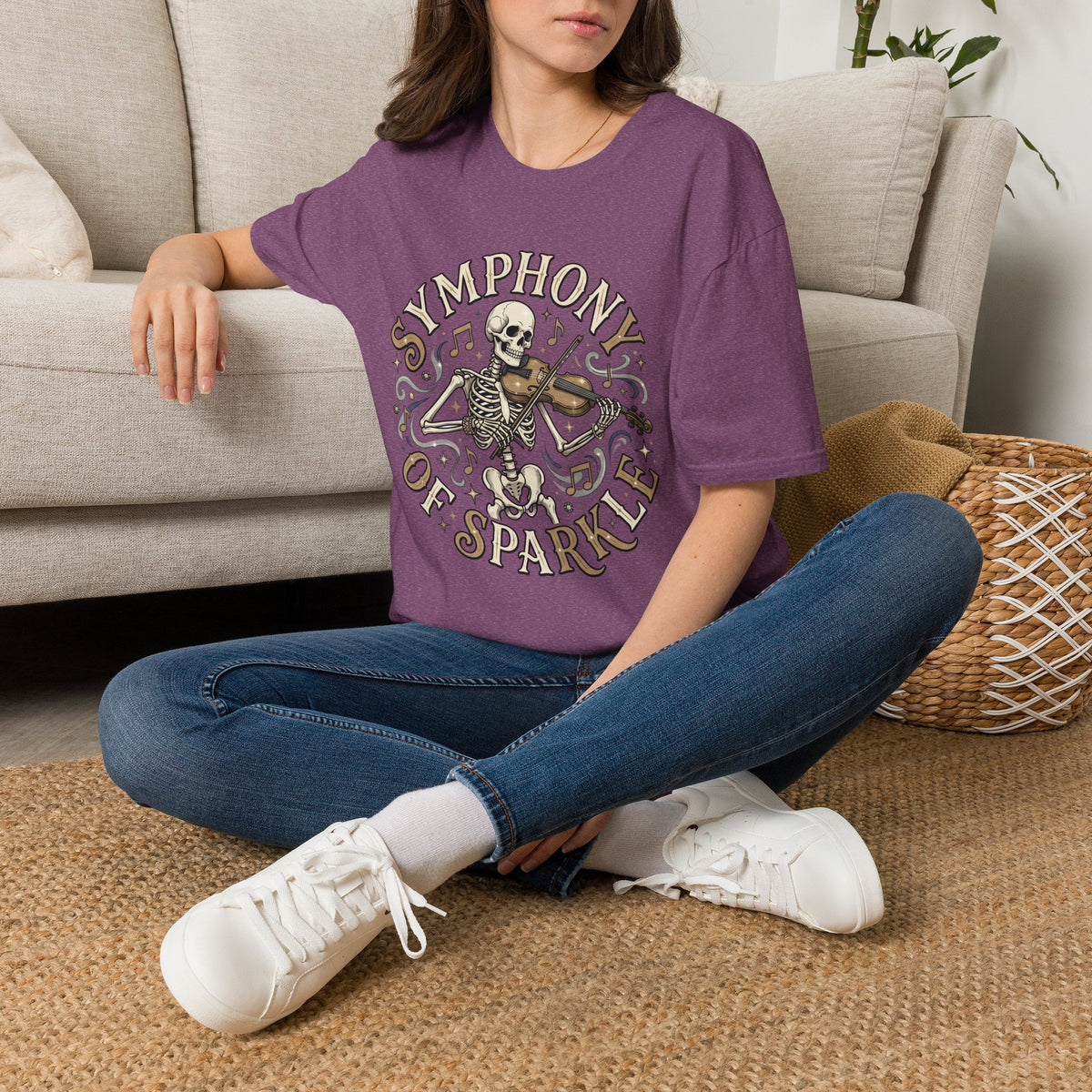 Symphony of Sparkle Tee (Round) - Gildan
