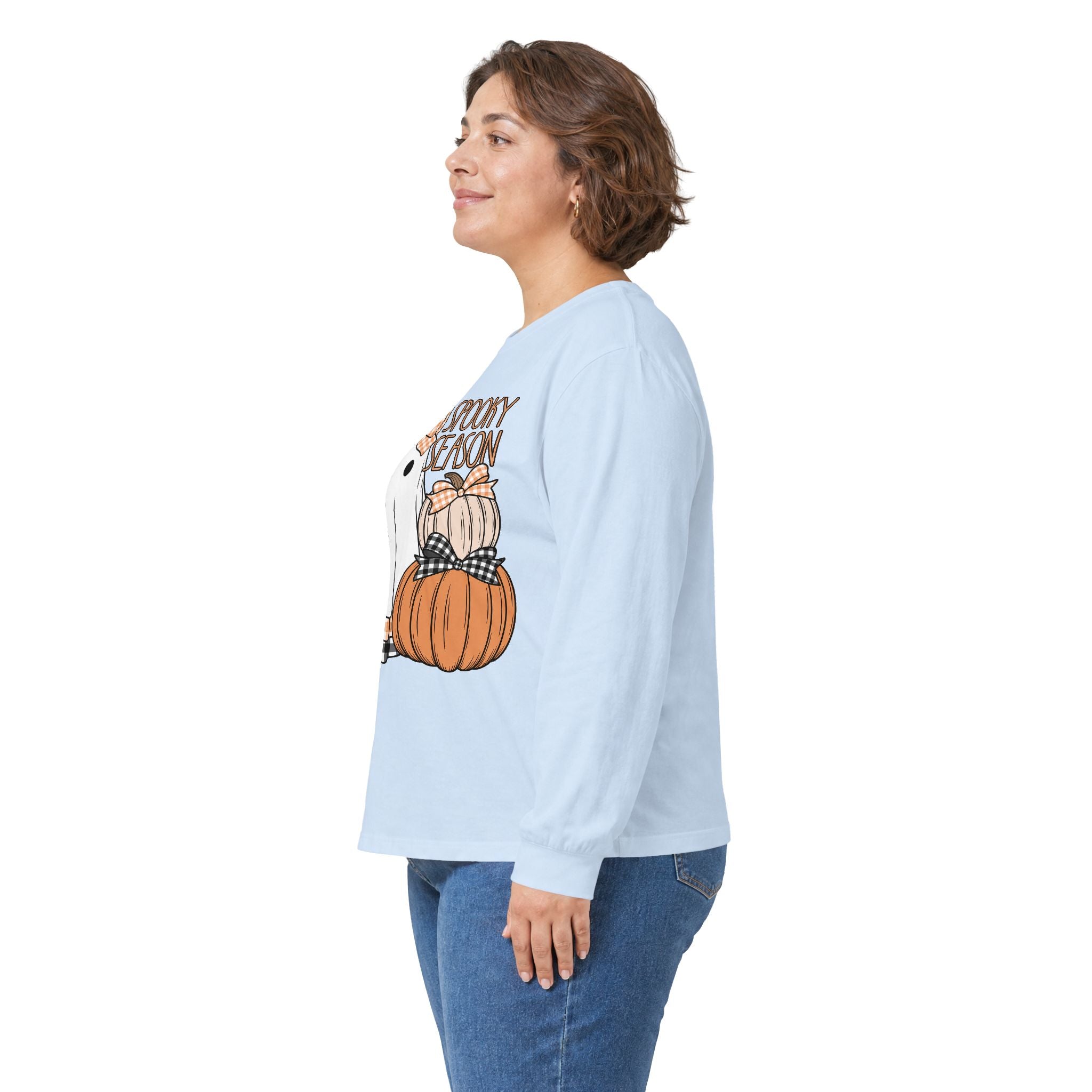 The Bow Ghost Long Sleeve Tee - Gildan
