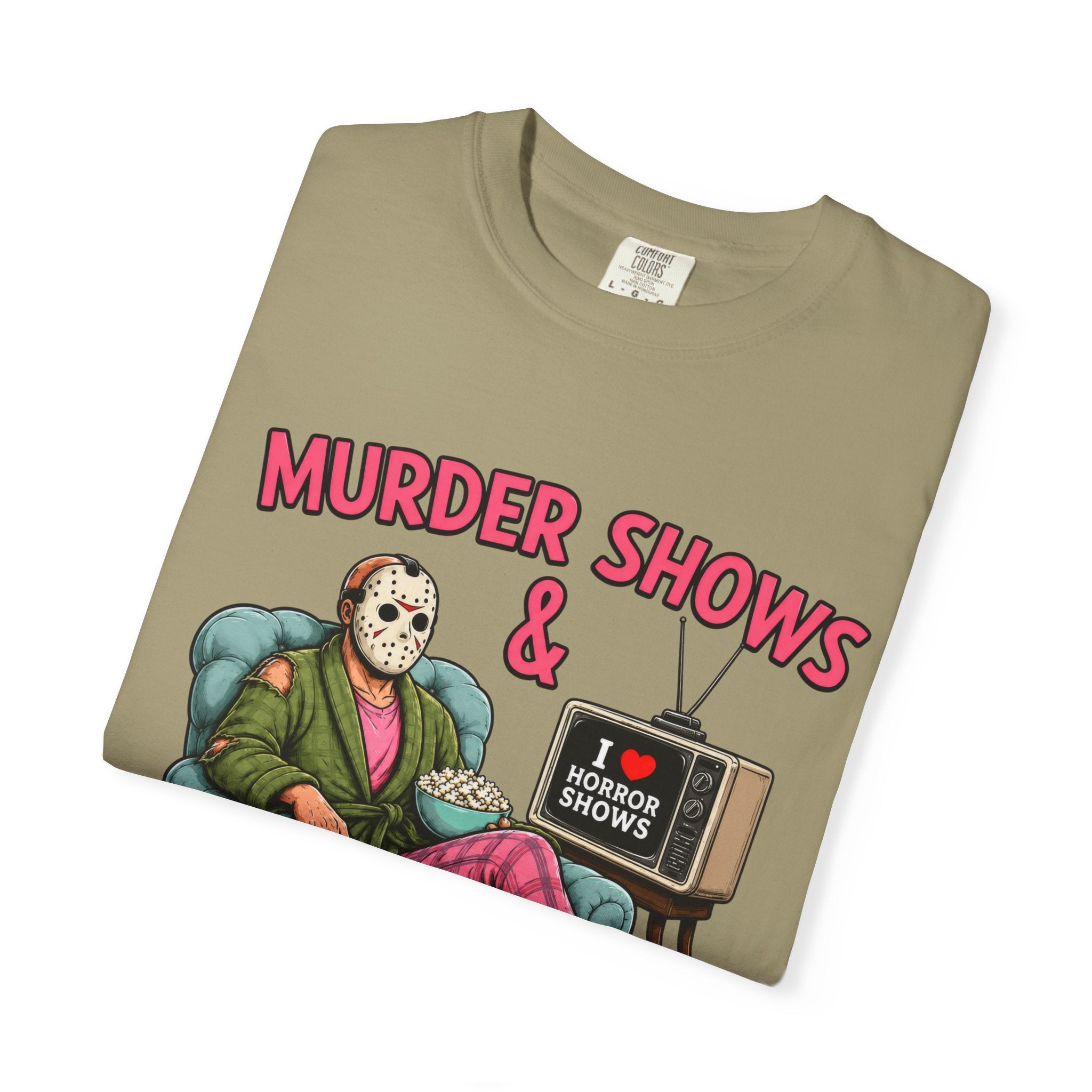 Murder Shows and Comfy Clothes T-shirt - Comfort colors