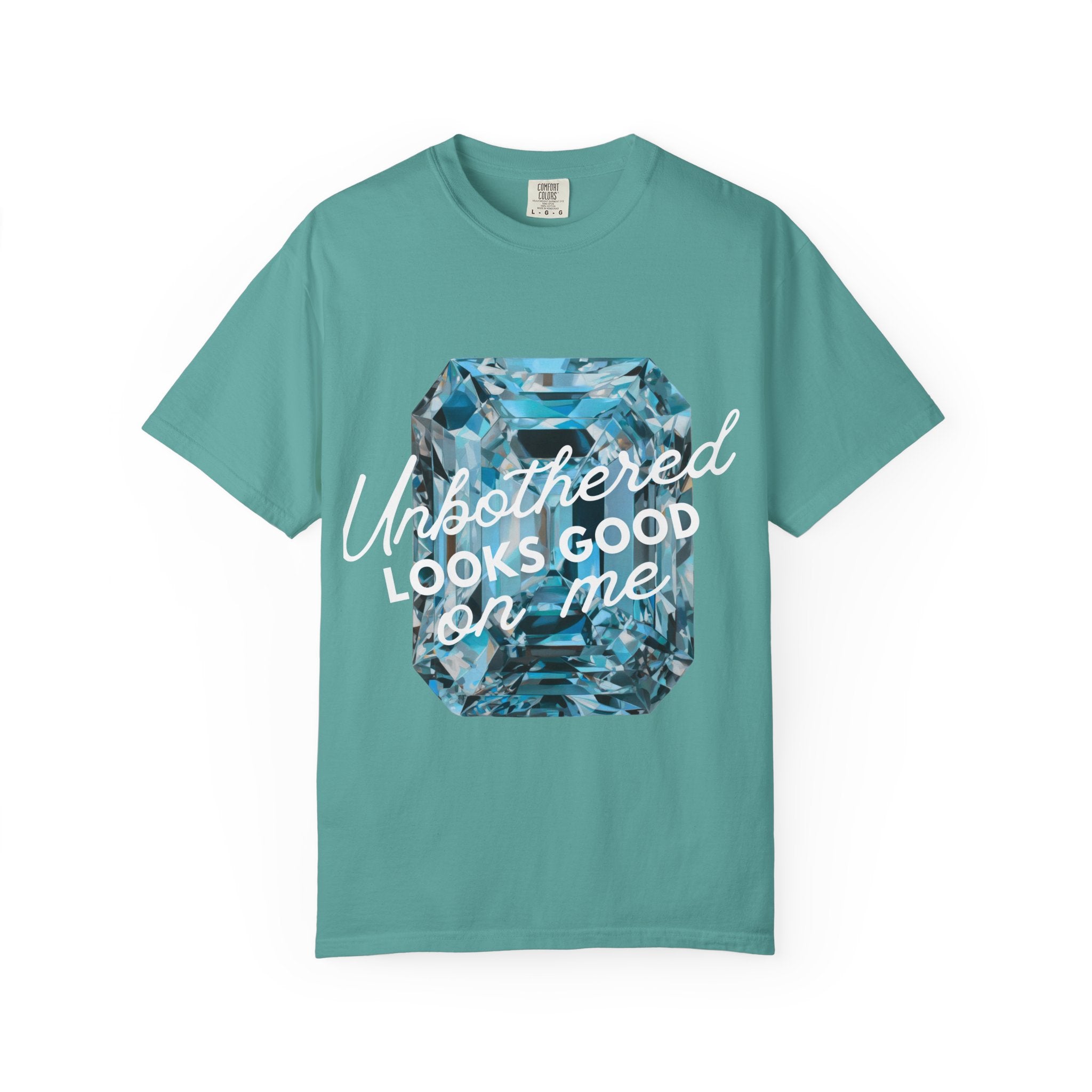 Unbothered Looks Good Tee - Comfort Colors