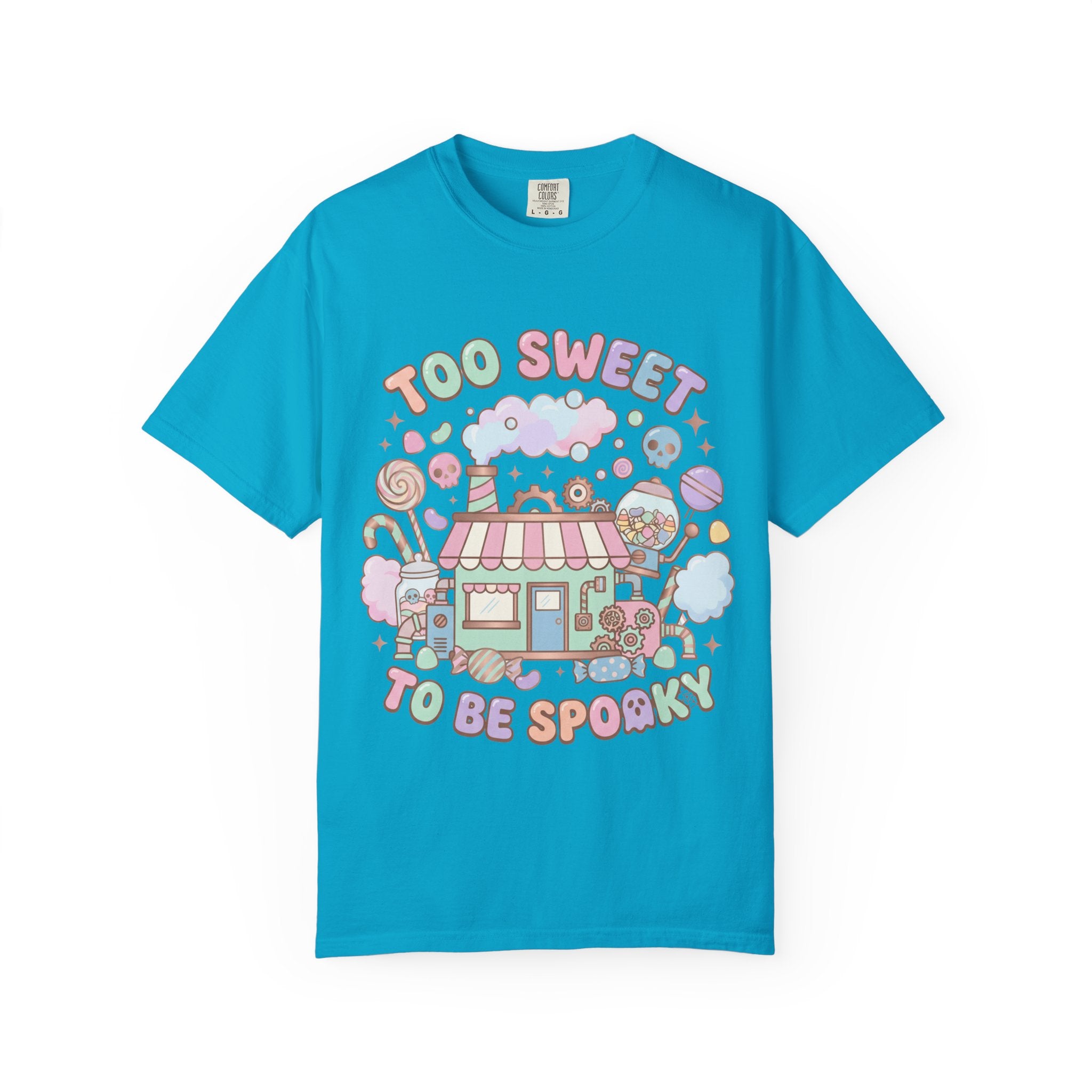 Too Sweet To Be Spooky Tee - Comfort Colors