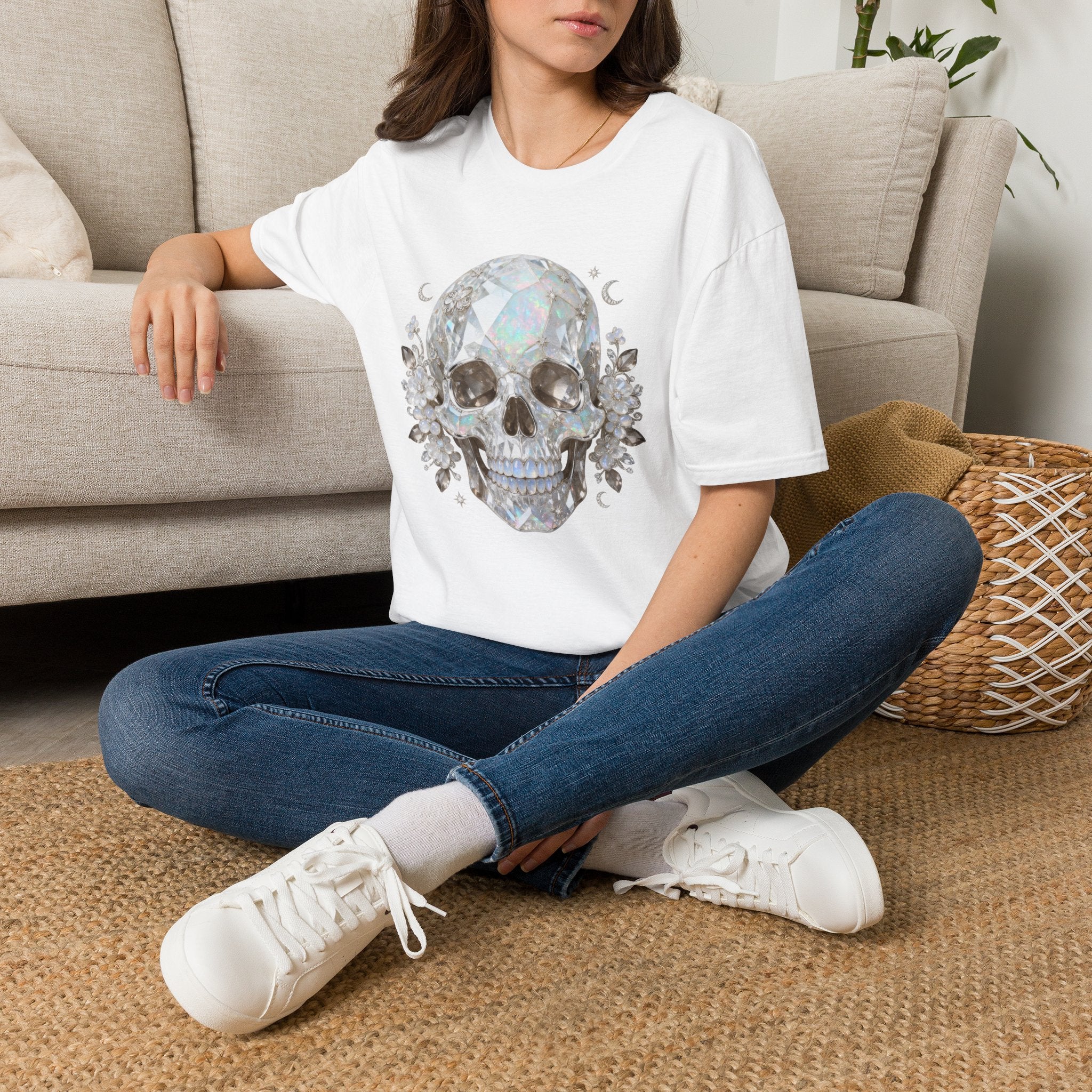 Moonstone Skull Tee - Gildan
