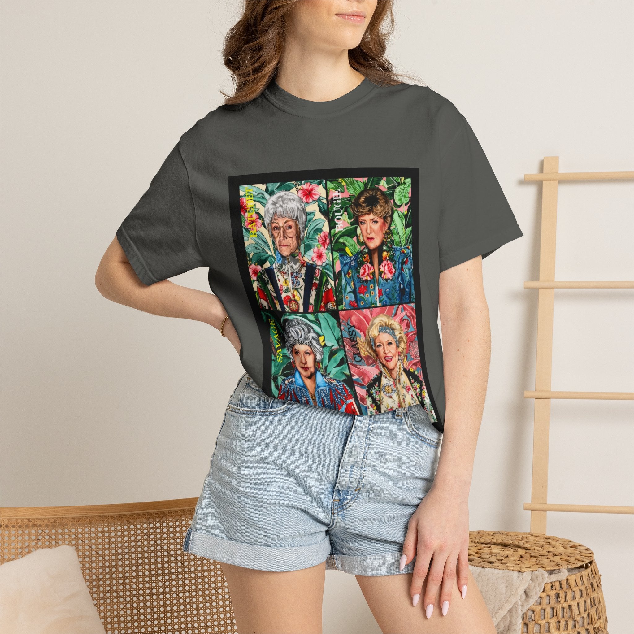 Golden Baddies Tee- Comfort Colors
