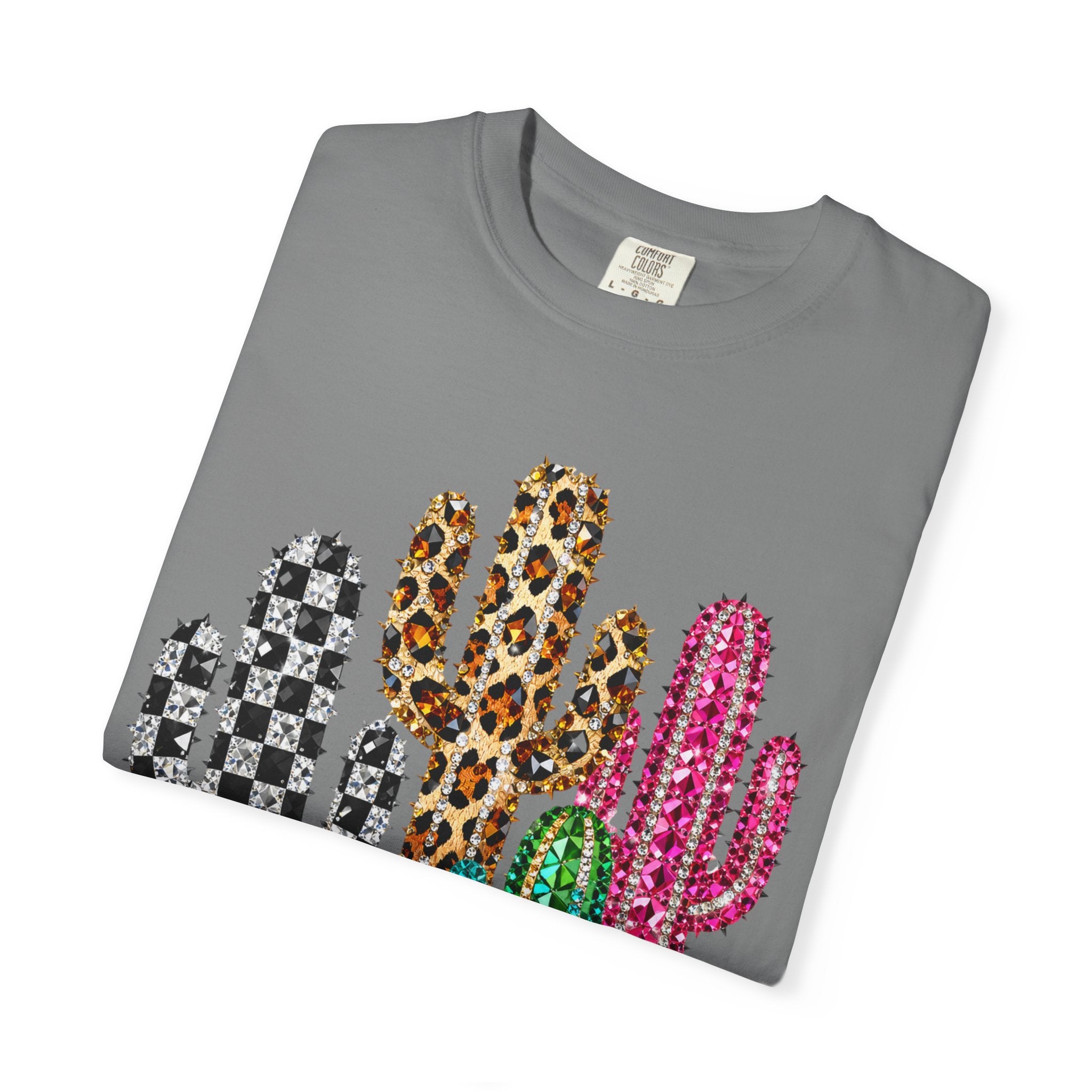 The Jeweled Cactus Tee - Comfort Colors
