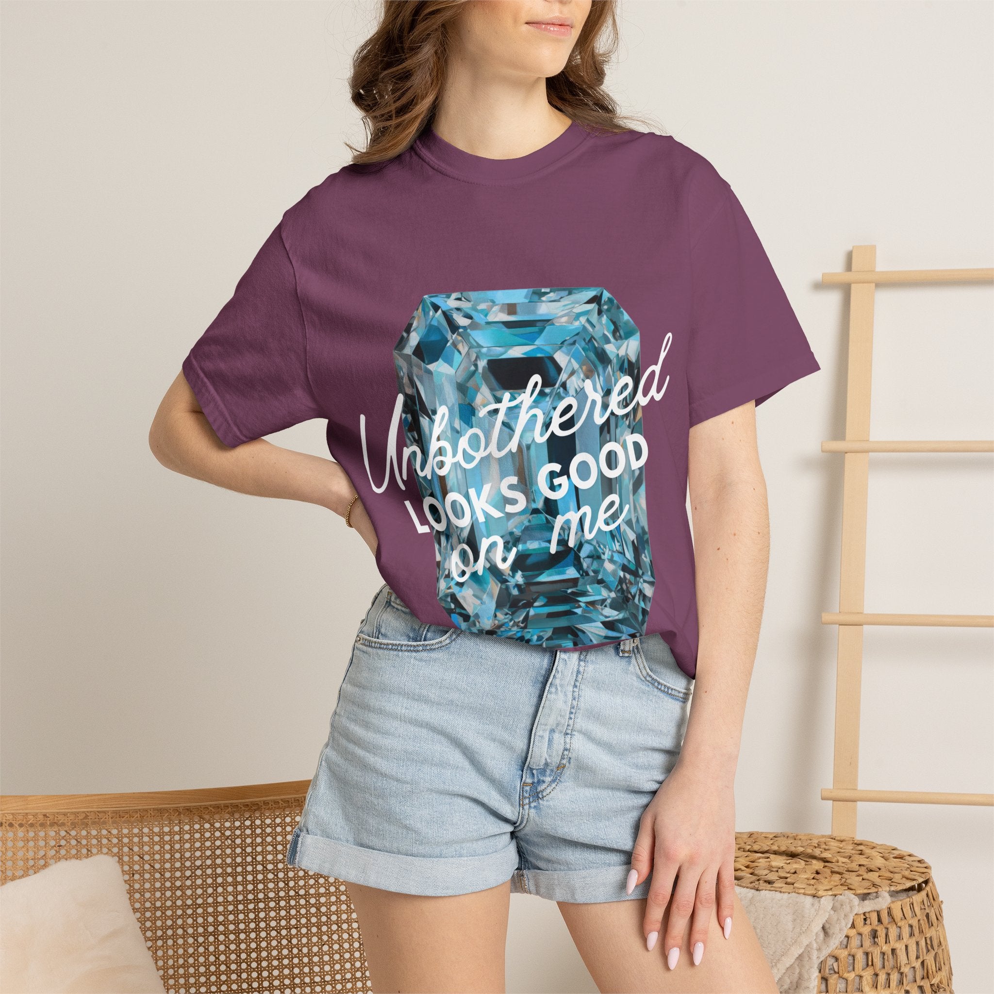 Unbothered Looks Good Tee - Comfort Colors