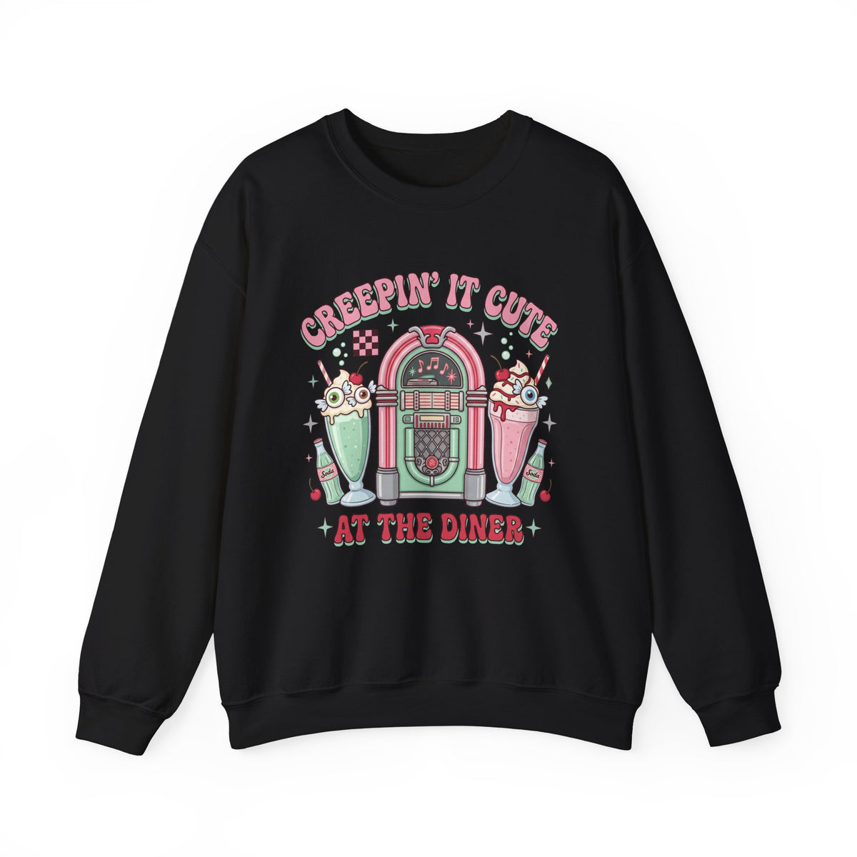 Creepin' It Cute Sweatshirt - Gildan