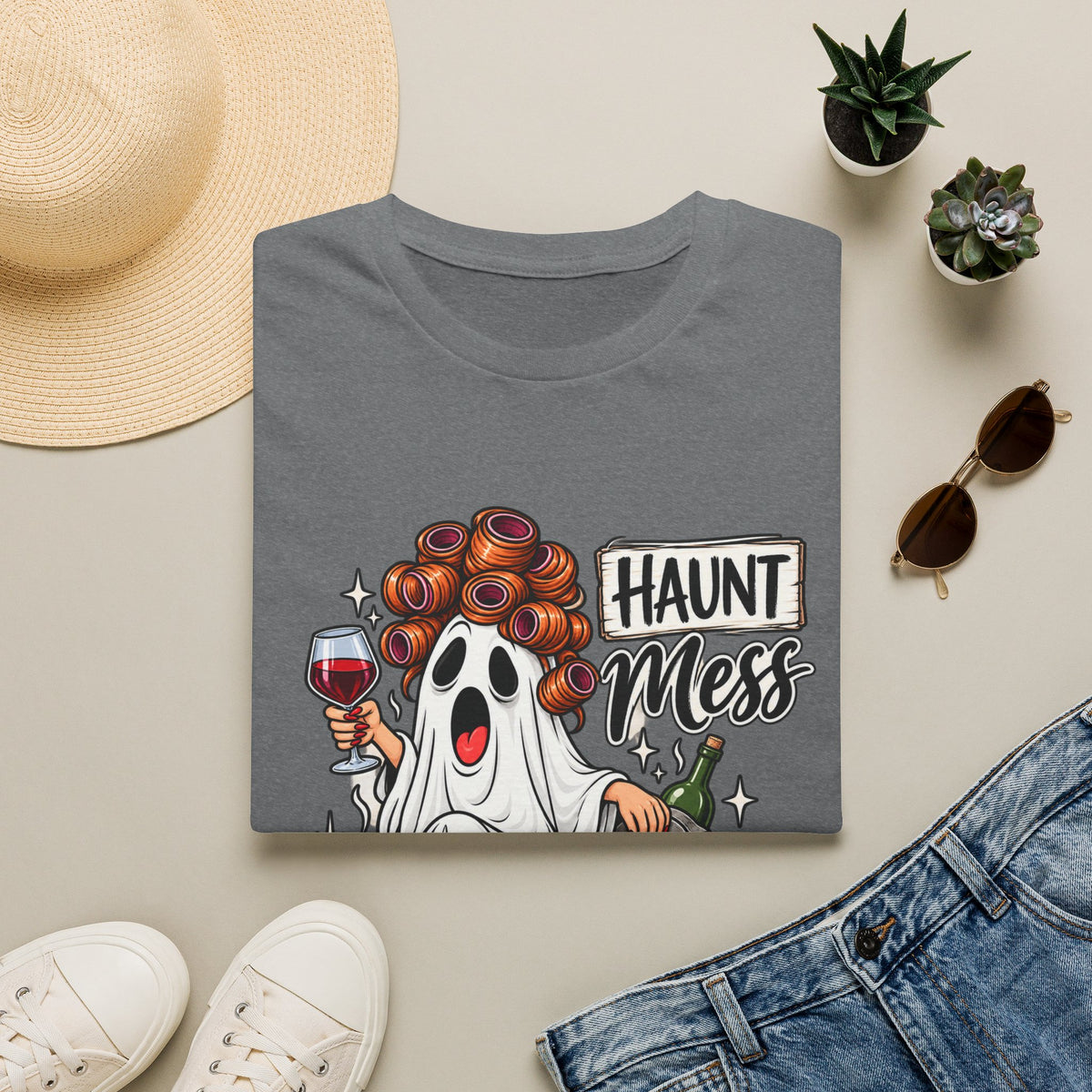 Haunt Mess Tee - Gildan