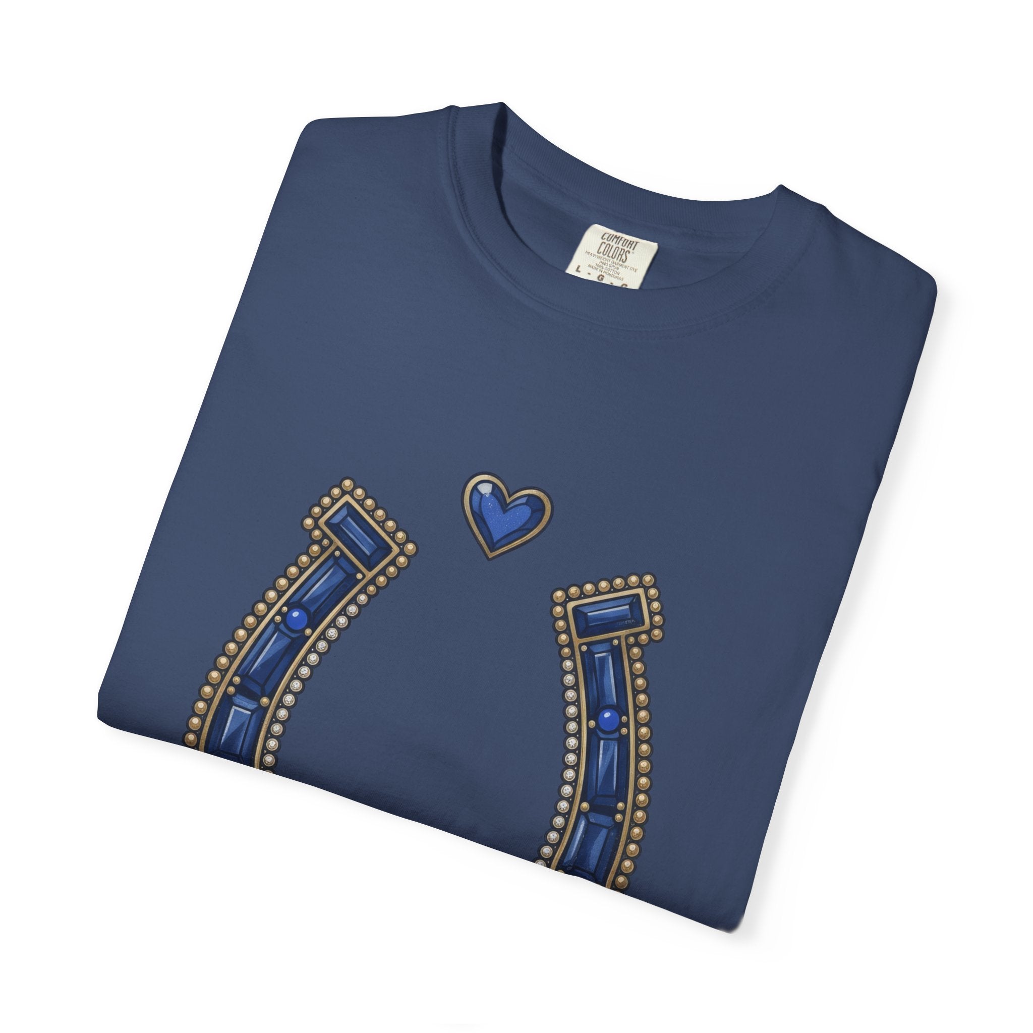 The Sapphire Horseshoe - Comfort Colors