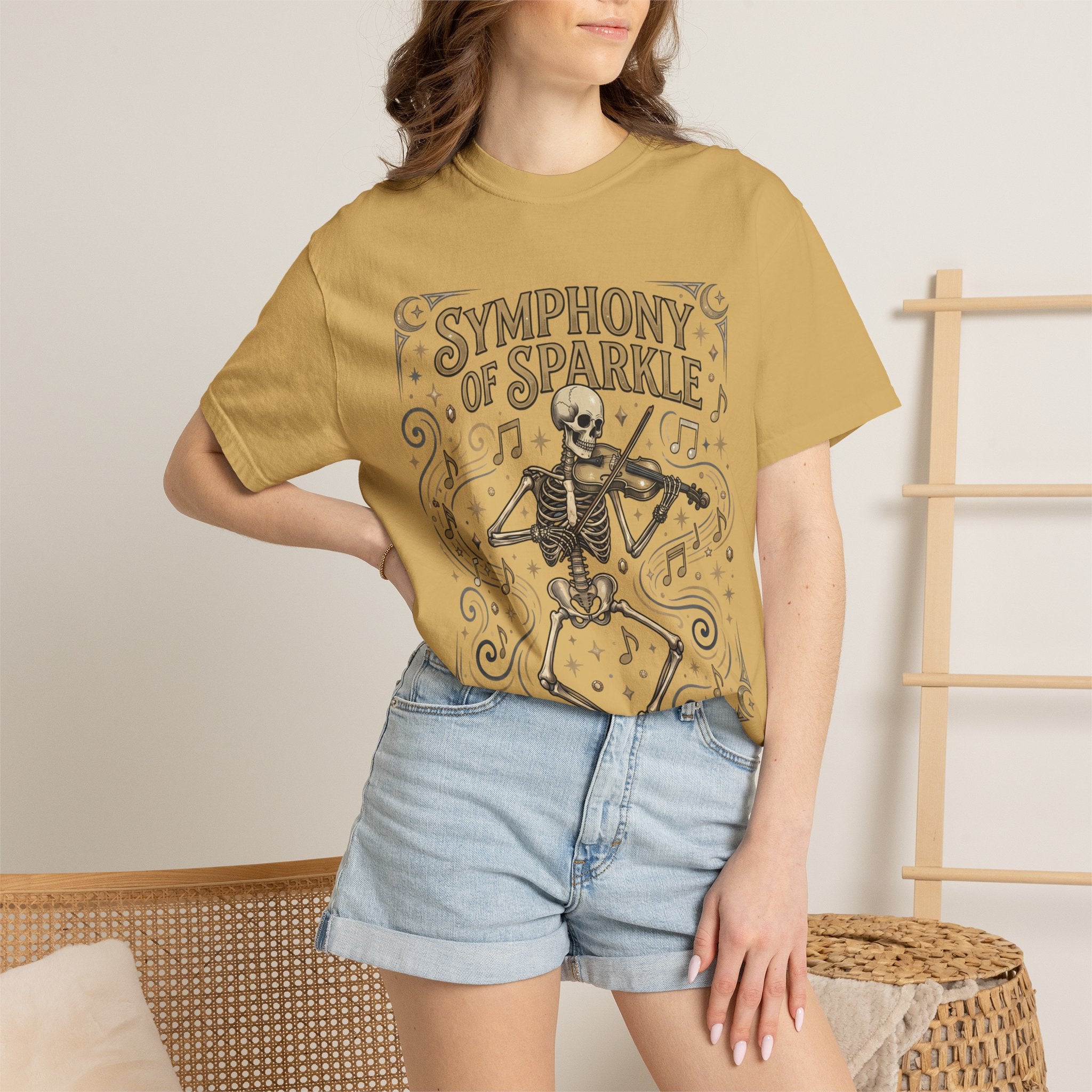 Symphony of Sparkle Tee (Rectangle) - Comfort Colors
